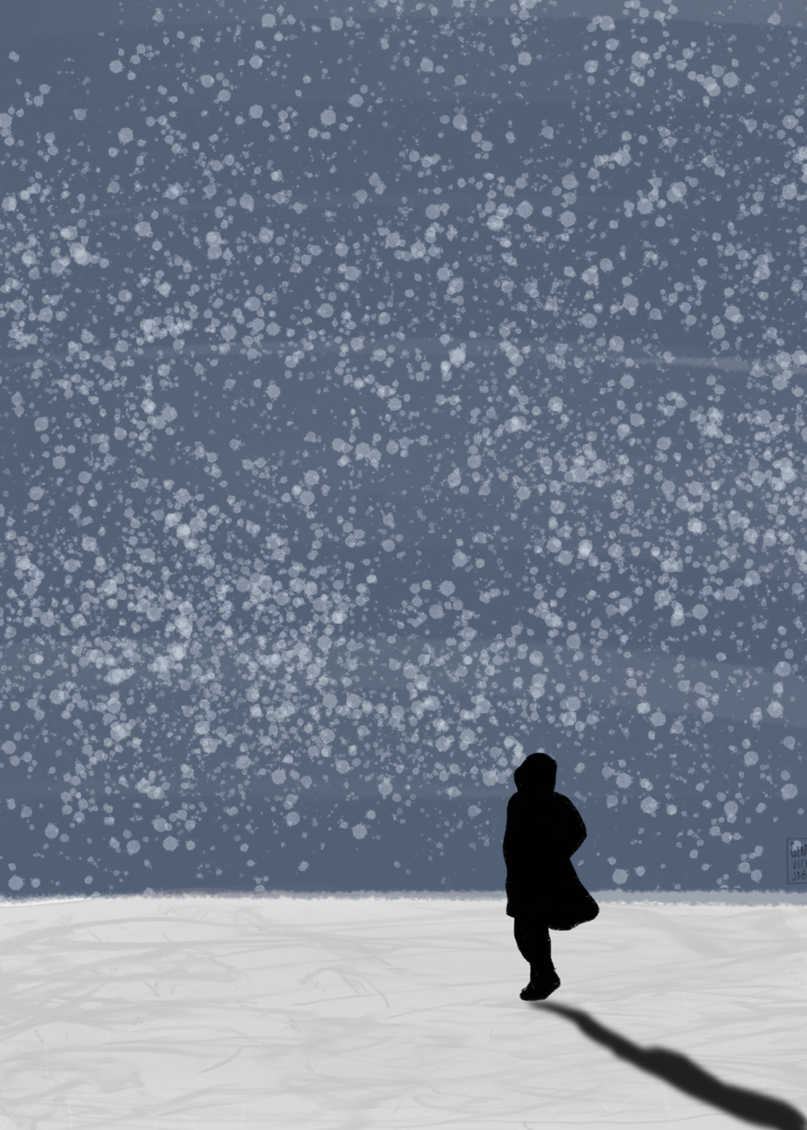 Geneviève Jobin Print Looking towards infinity (Choose Size)