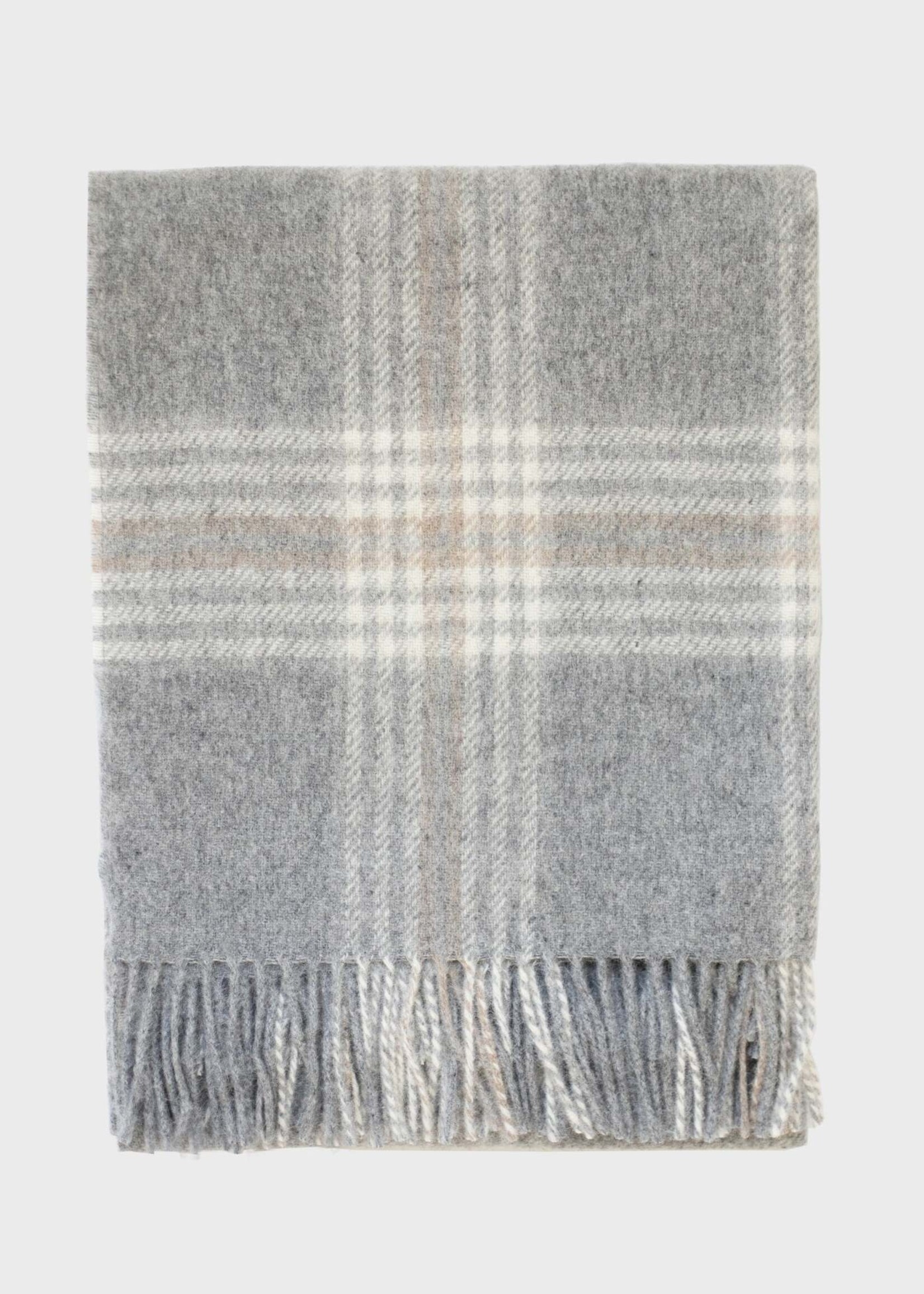 Jeté Stonehaven Alpaga & Laine d'Agneau (Choisir Couleur)