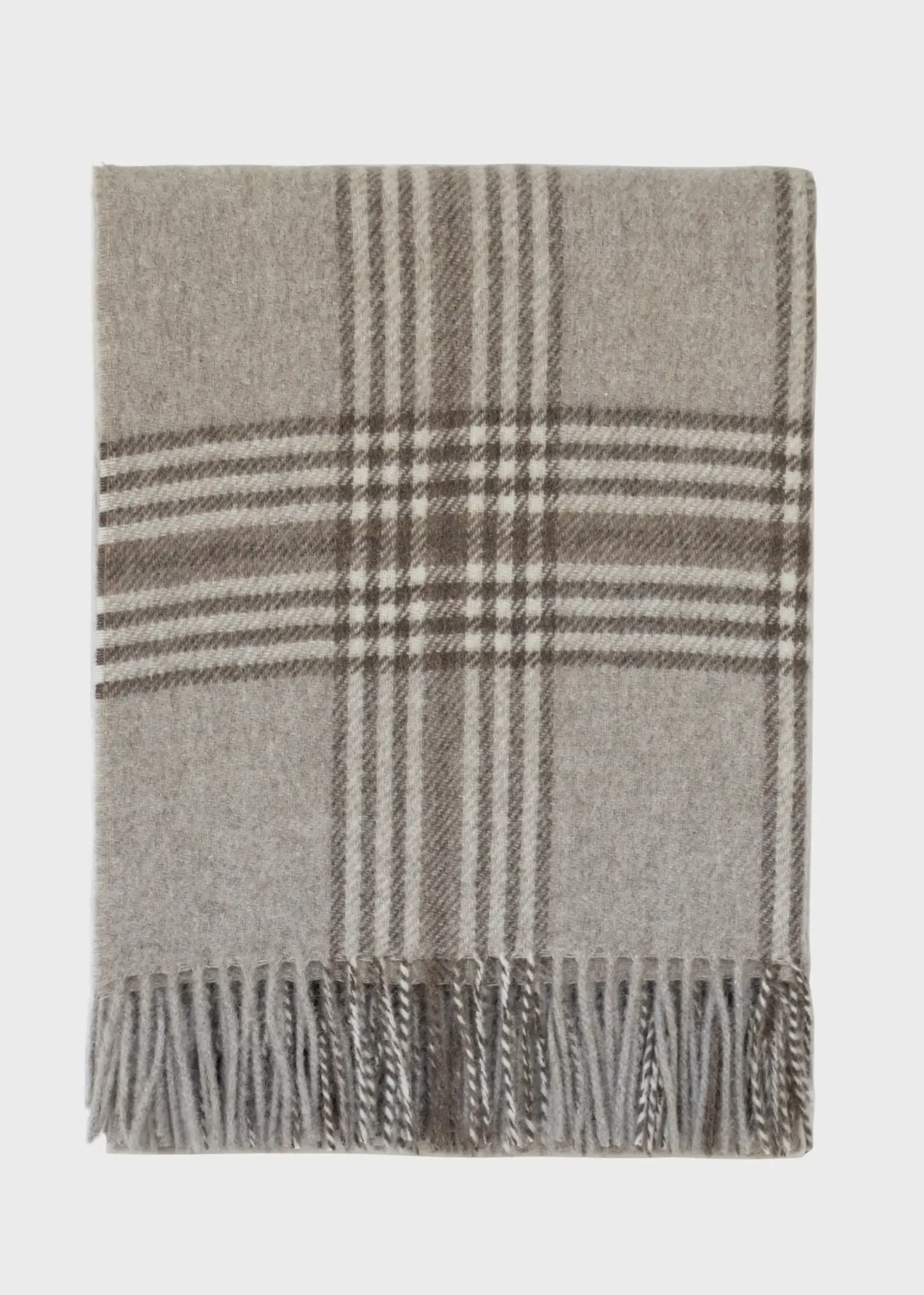 Jeté Stonehaven Alpaga & Laine d'Agneau (Choisir Couleur)