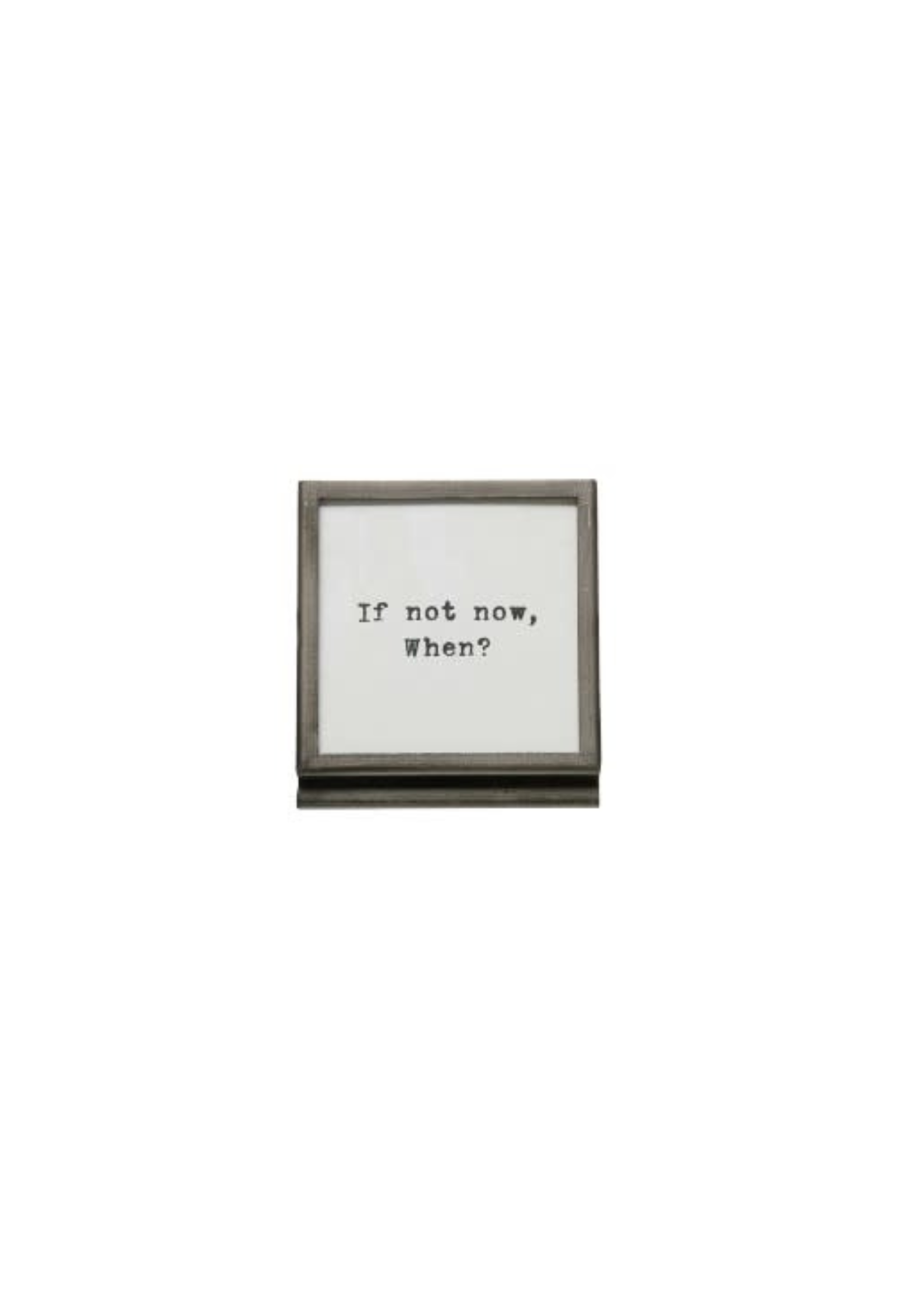 Black Square Frame with Text - (Choose Style)