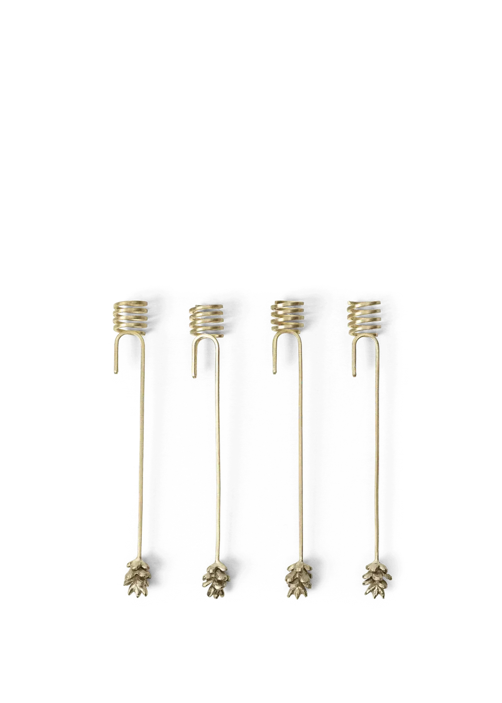 Ferm Living Forest Christmas Tree Candle Holders - Set of 4