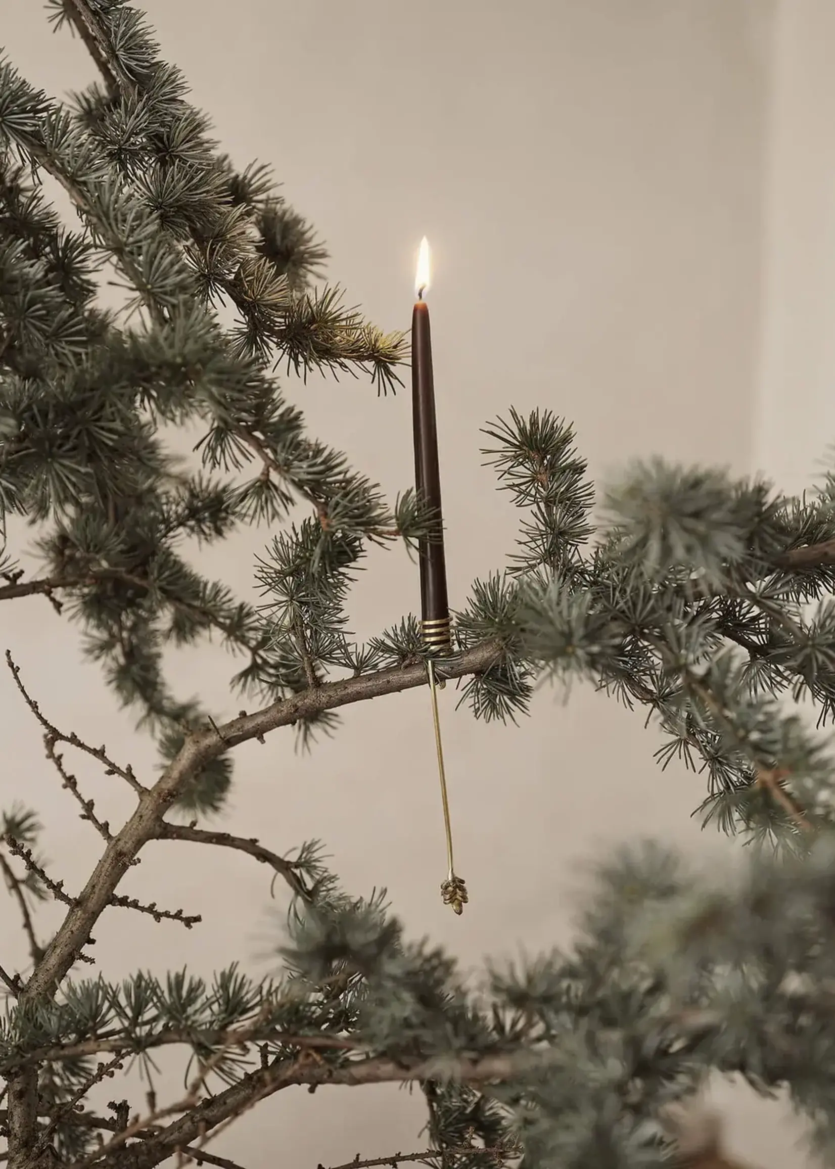 Ferm Living Forest Christmas Tree Candle Holders - Set of 4