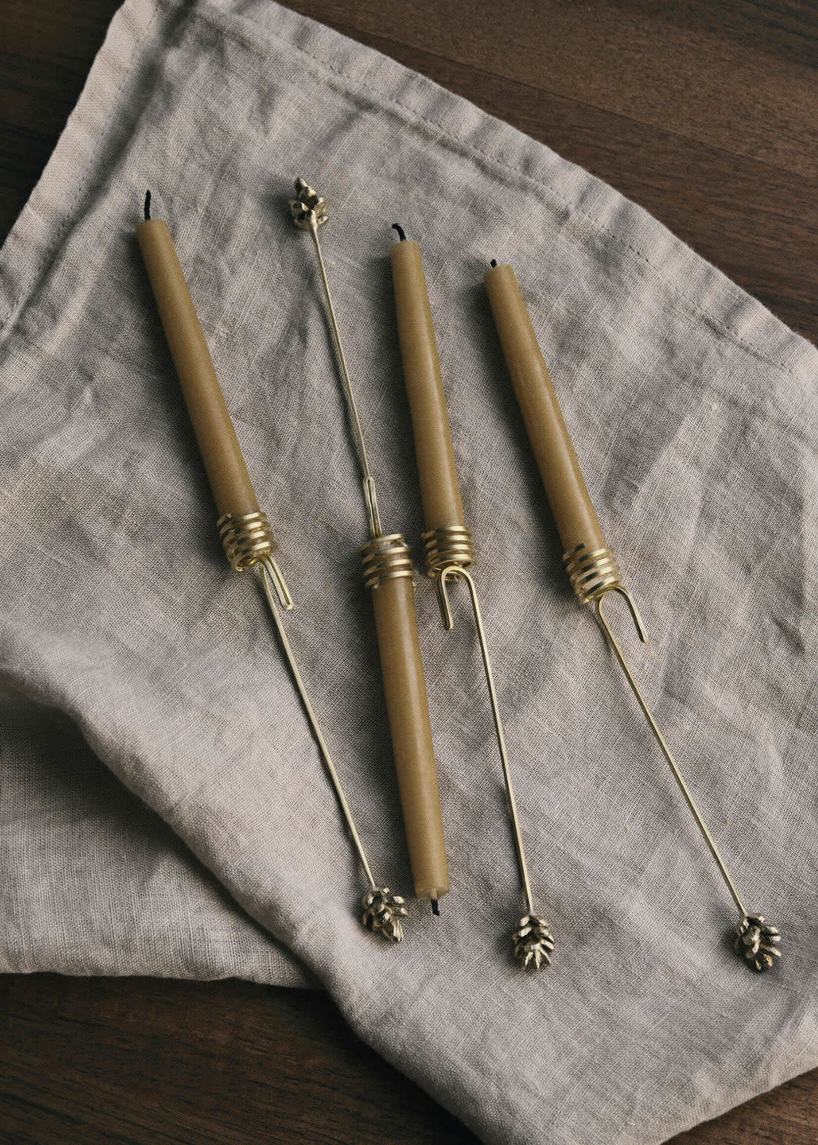 Ferm Living Forest Christmas Tree Candle Holders - Set of 4