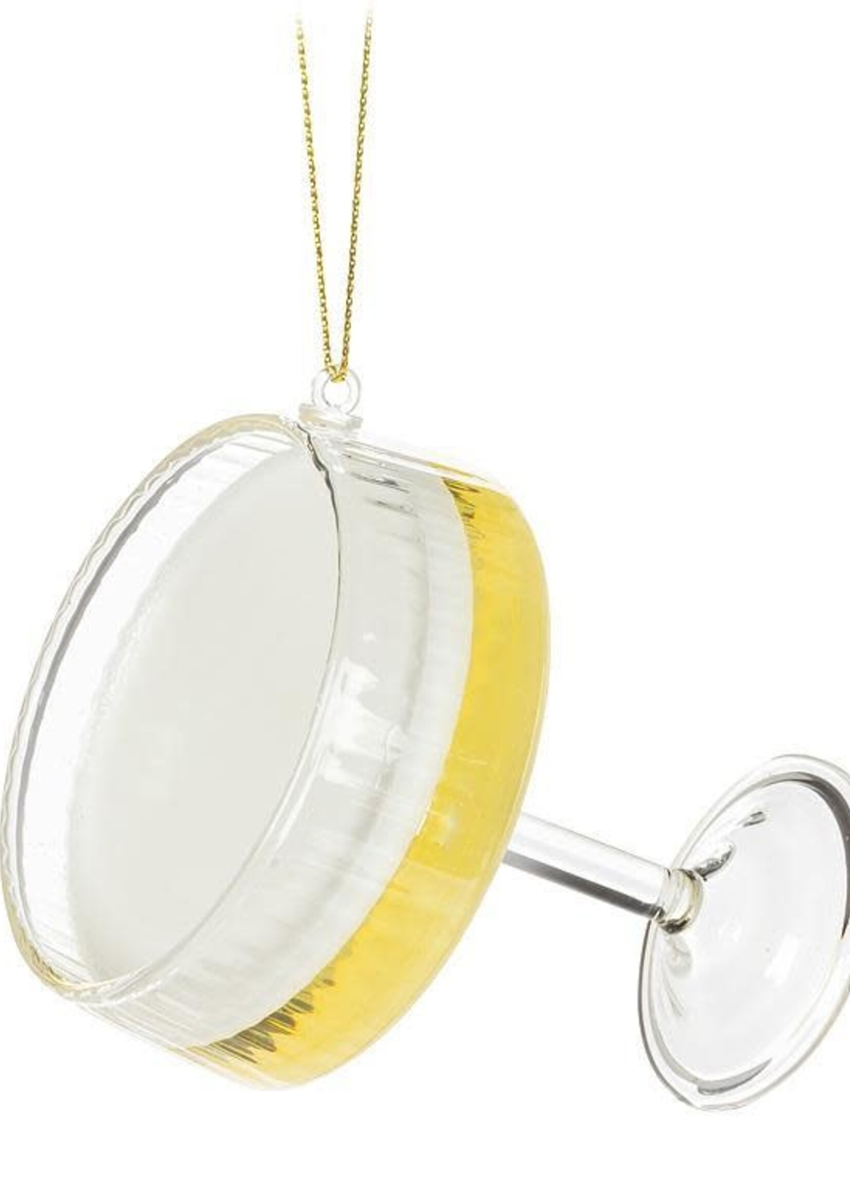 Champagne in Coupe Ornament