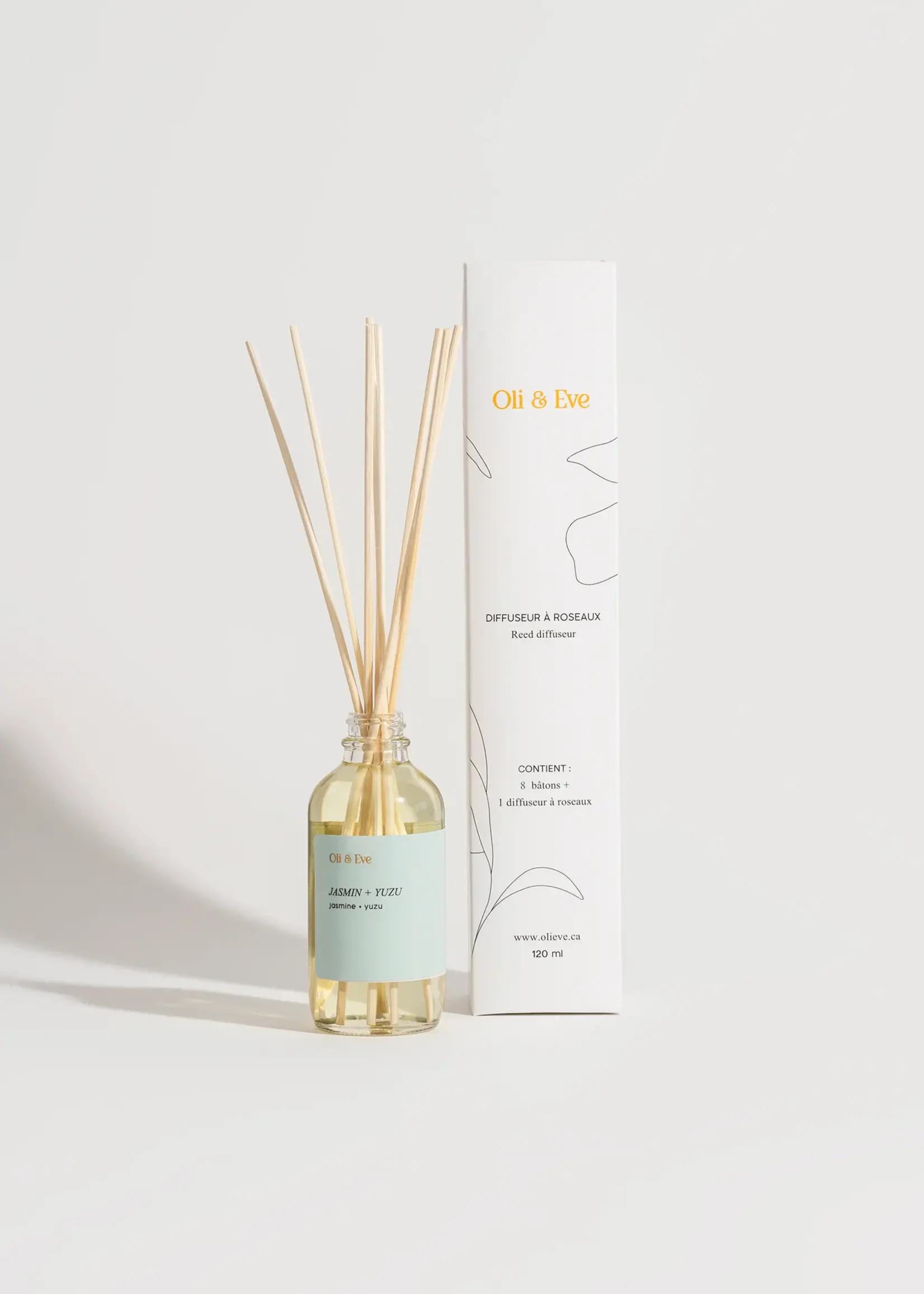 Oli & Eve Reed Diffuser - Jasmine + Yuzu