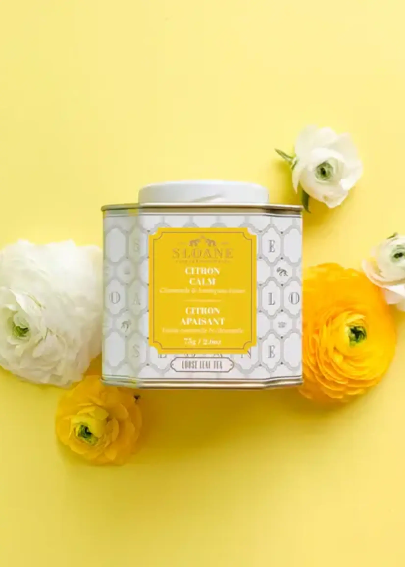 Sloane Tea Signature Caddy - Citron Calm