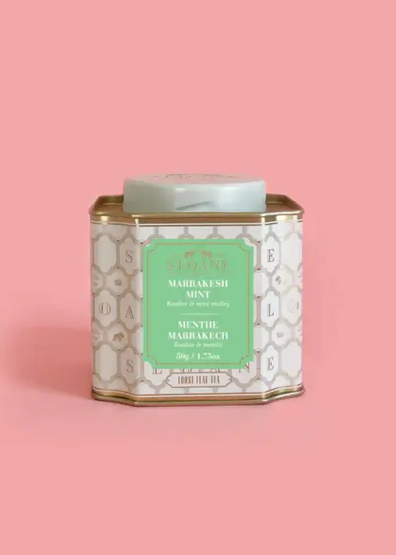 Sloane Tea Signature Caddy - Marrakesh Mint