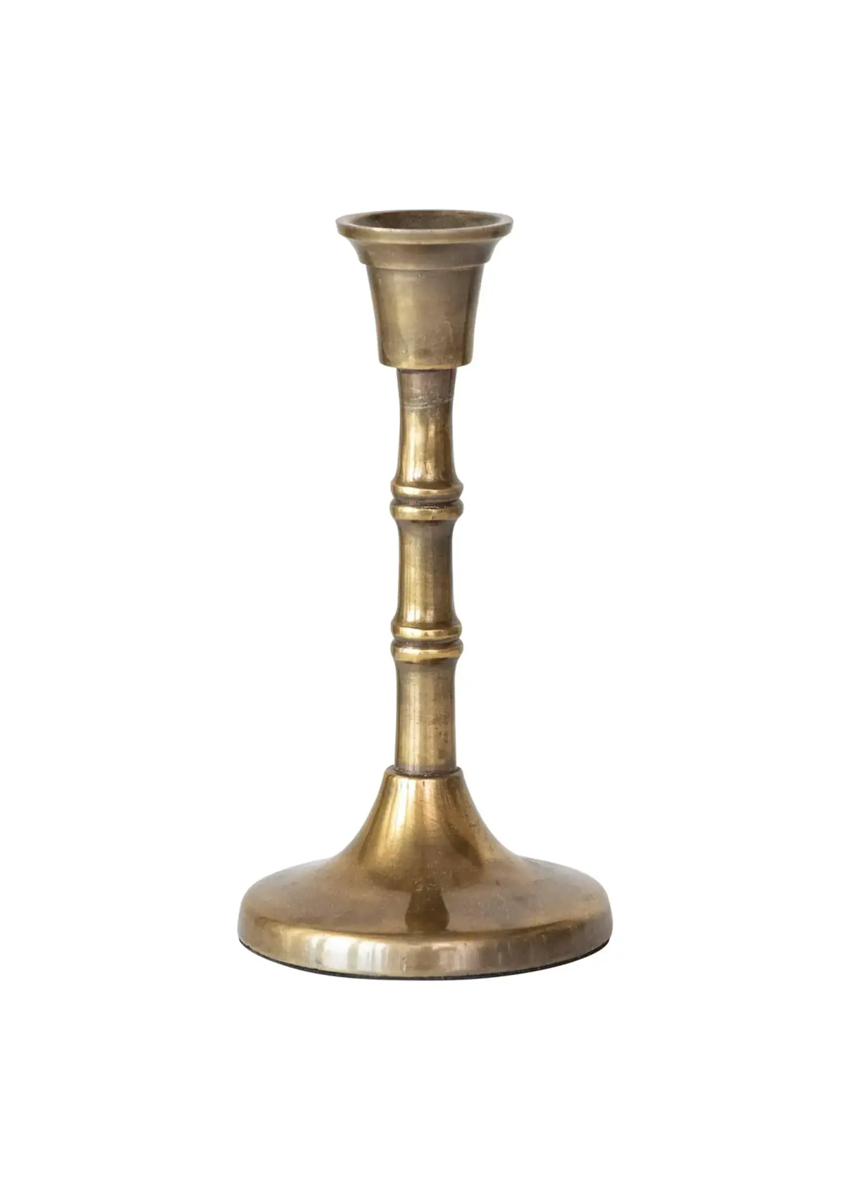 Porte-Bougies en Laiton Antique