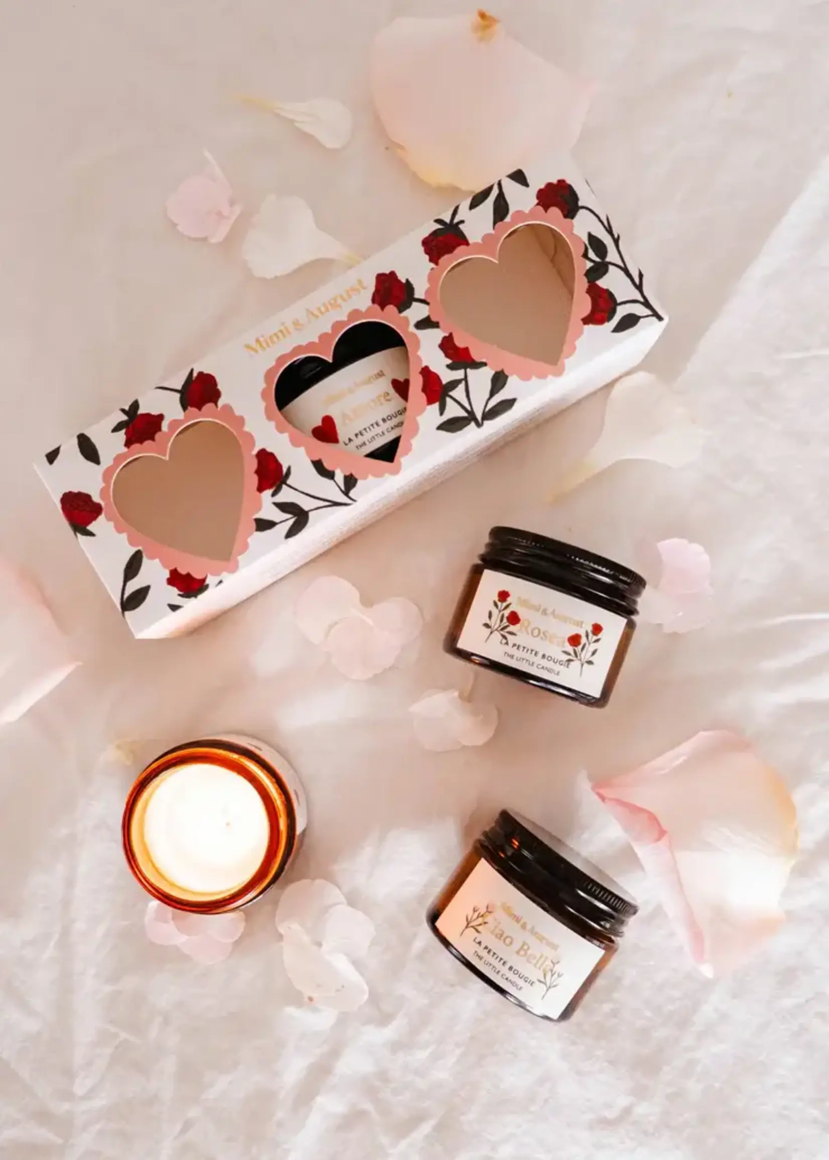 Coffret Bougies La Romance