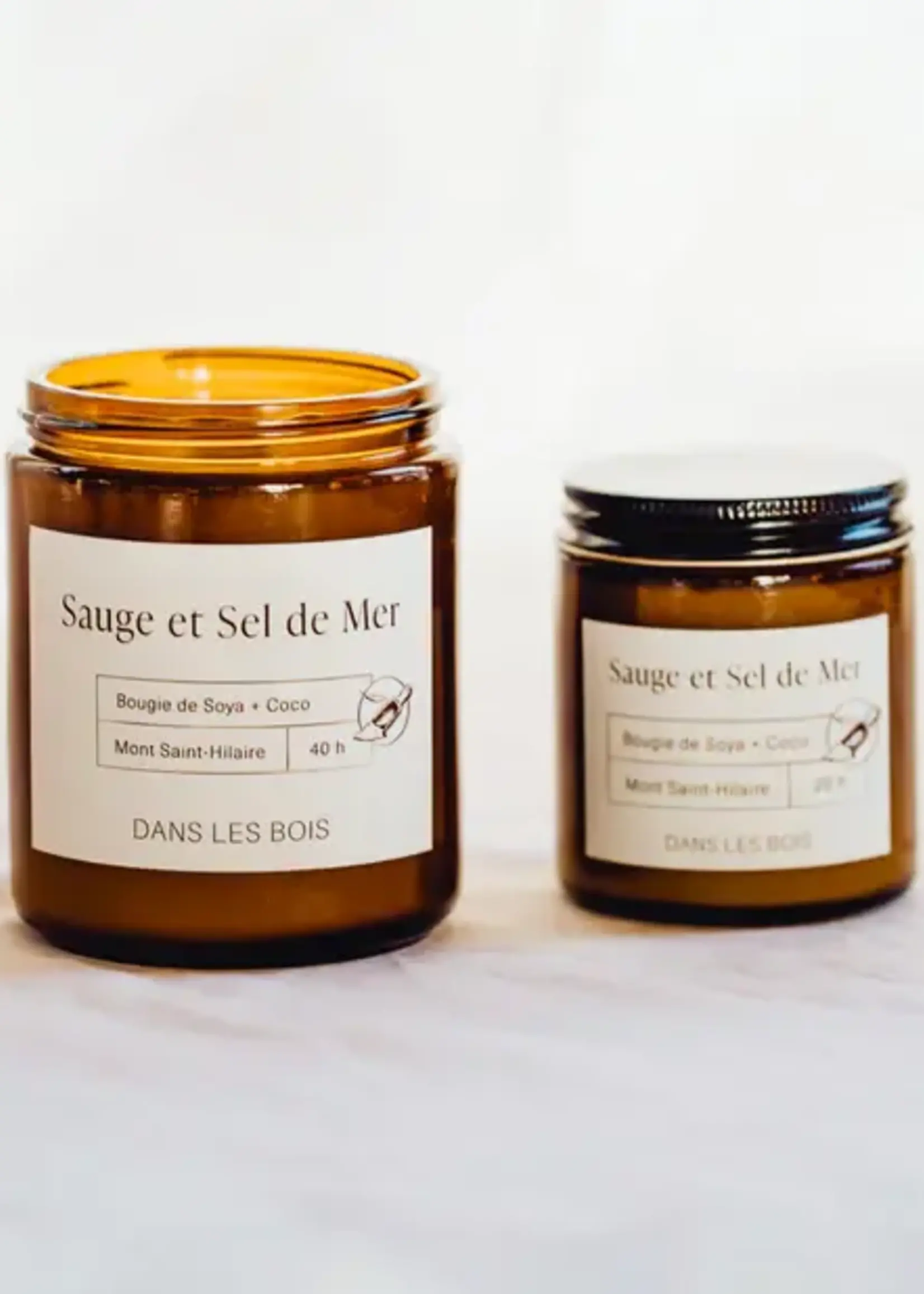 Dans Les Bois Candle - Sage & Sea Salt