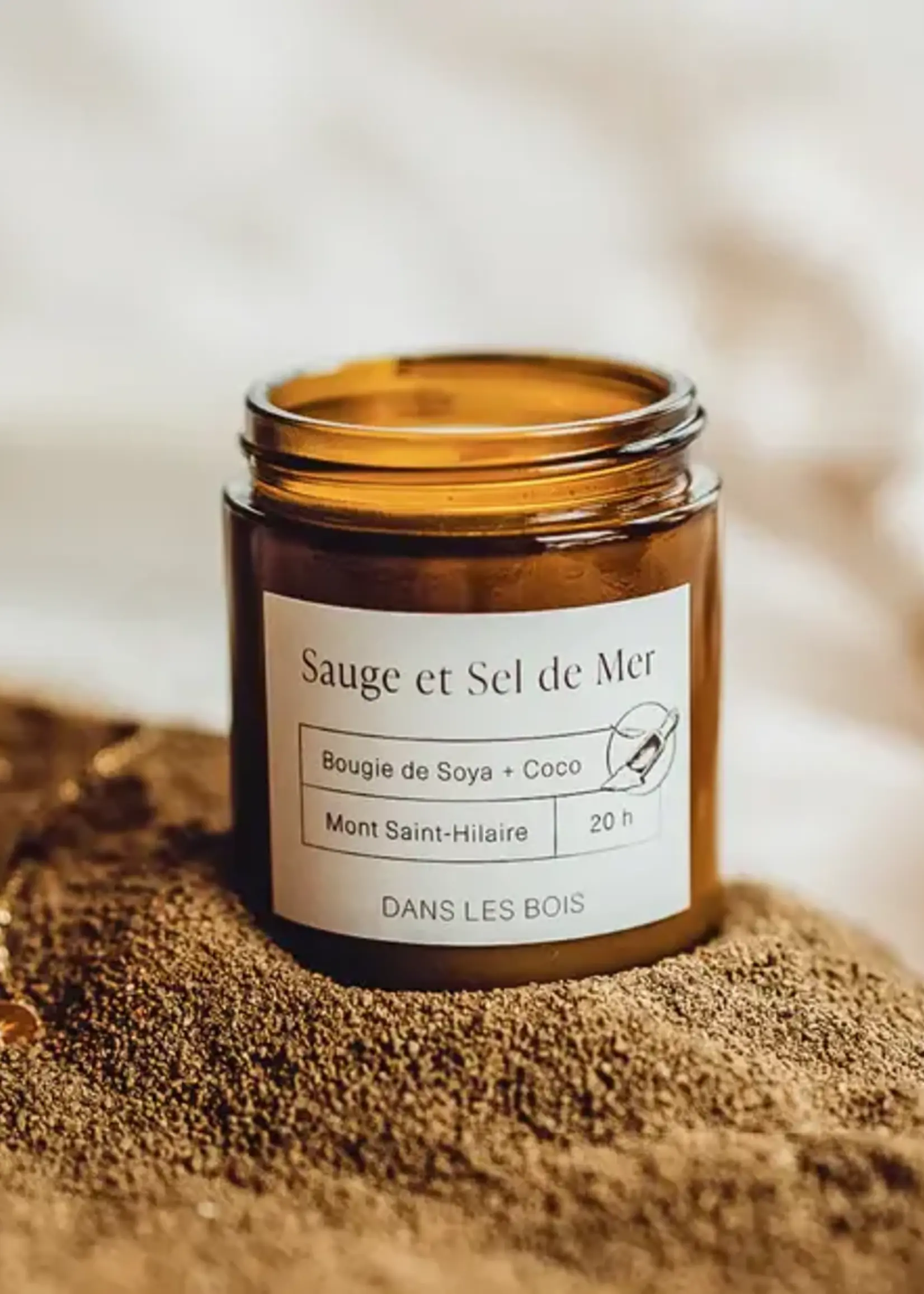 Dans Les Bois Candle - Sage & Sea Salt