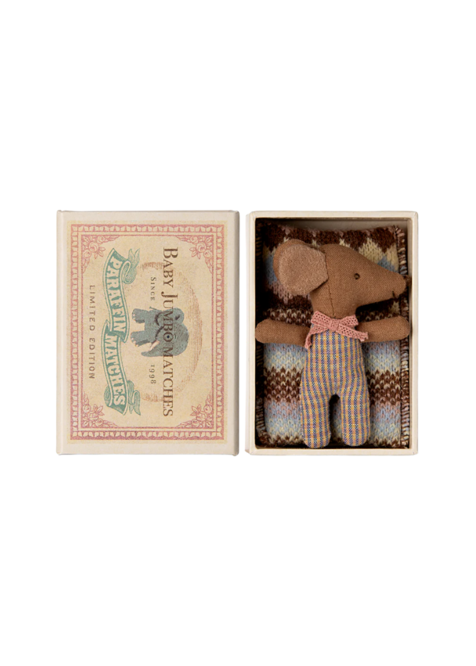 Souris Sleepy Wakey dans une Boîte d'Allumettes