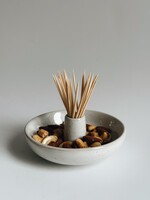Dish with Toothpick Holder
