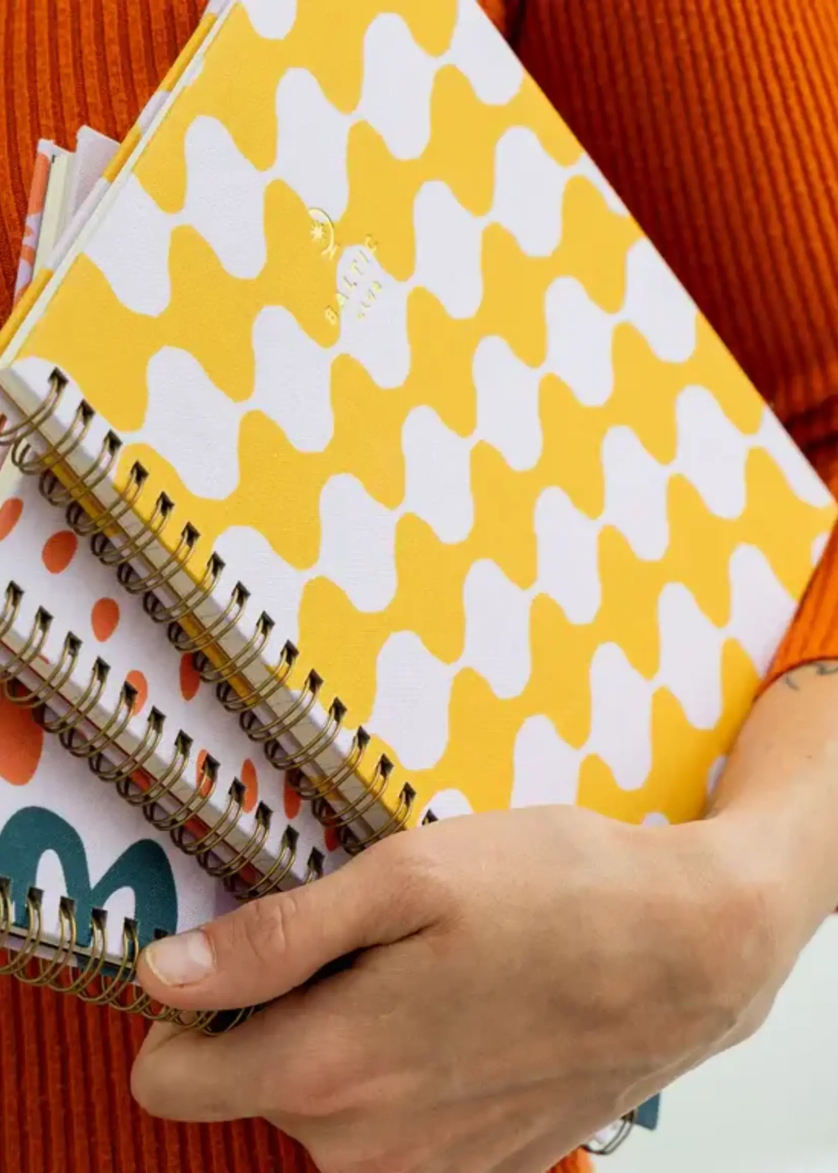 Baltic Club Cantaloupe Spiral Notebook