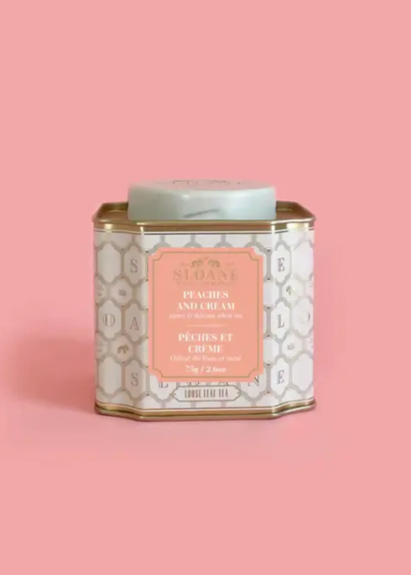 Sloane Tea Boîte Signature - Pêches et Crème