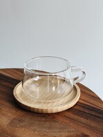 Tasse à Thé et Soucoupe Bambou