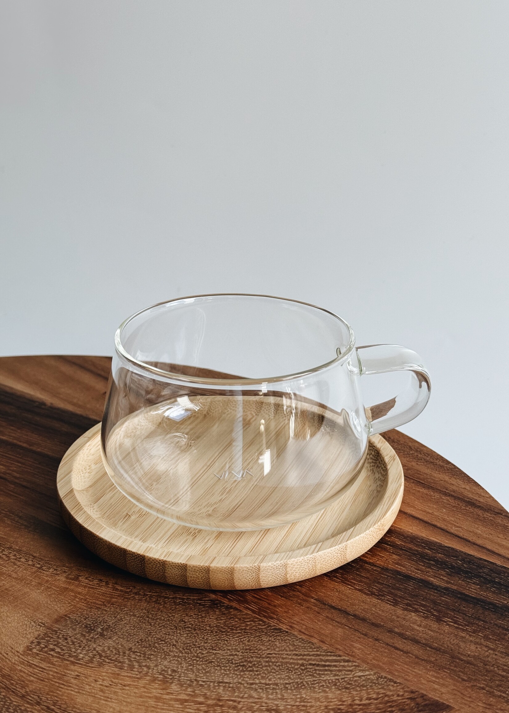 Tasse à Thé et Soucoupe Bambou