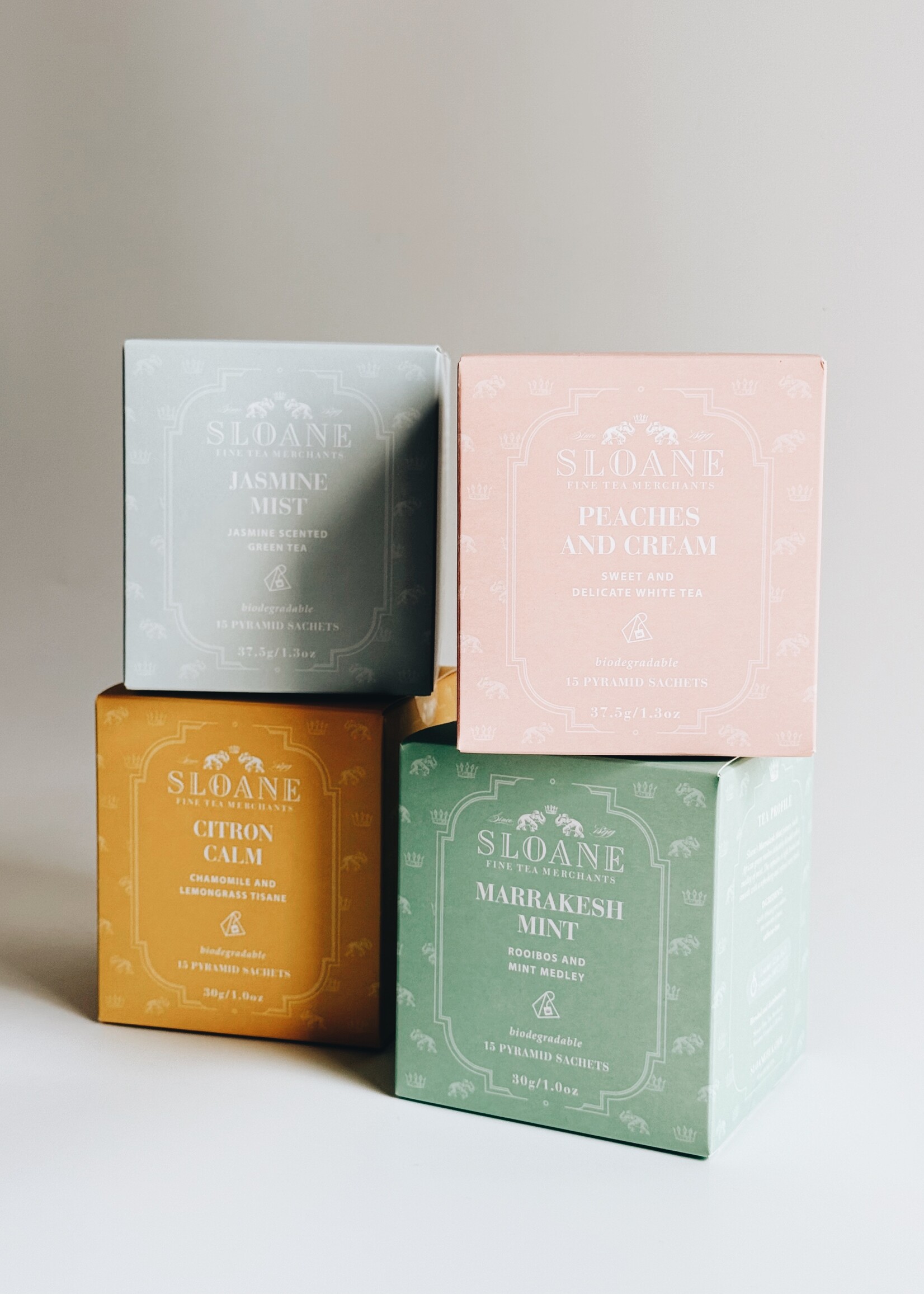 Sloane Tea 15 ct Sachet Boxes - Choose Flavor