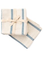 Serviettes de Table Lignés - Lot de 4