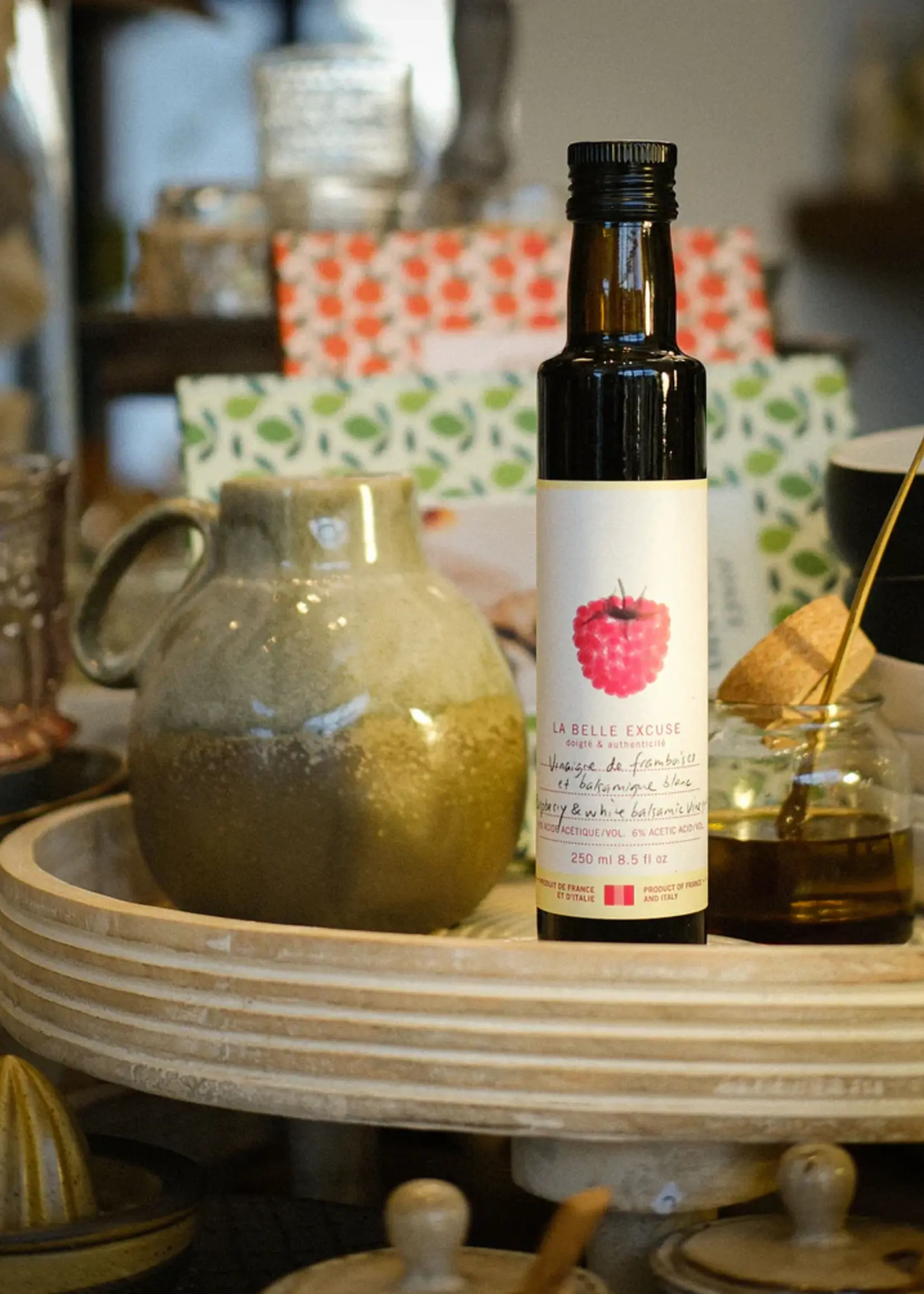 La Belle Excuse Vinaigre de framboise & balsamique blanc