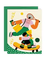 Paperole Greeting Card Super Dad