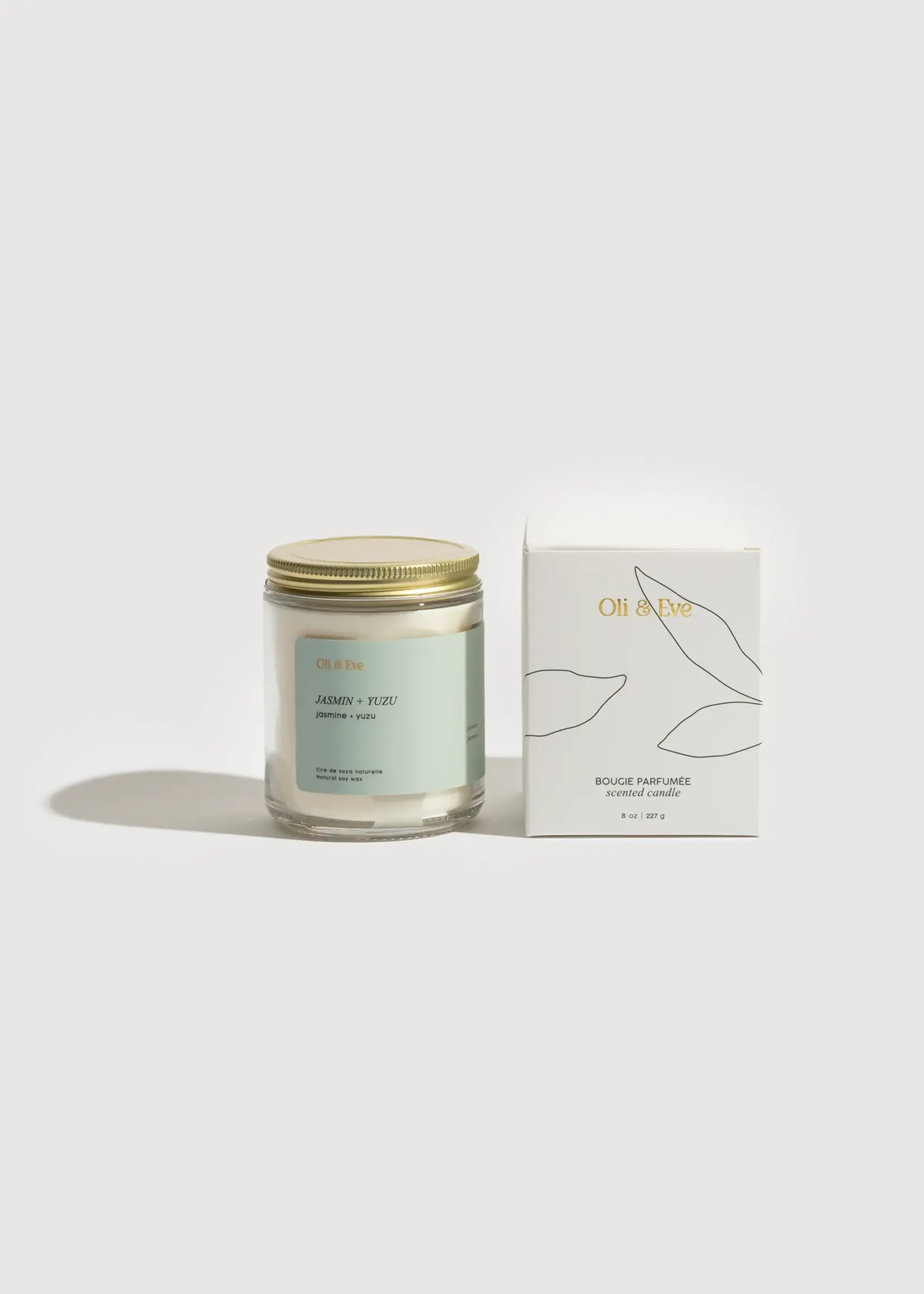 Oli & Eve Scented Candle - Jasmine & Yuzu 8oz