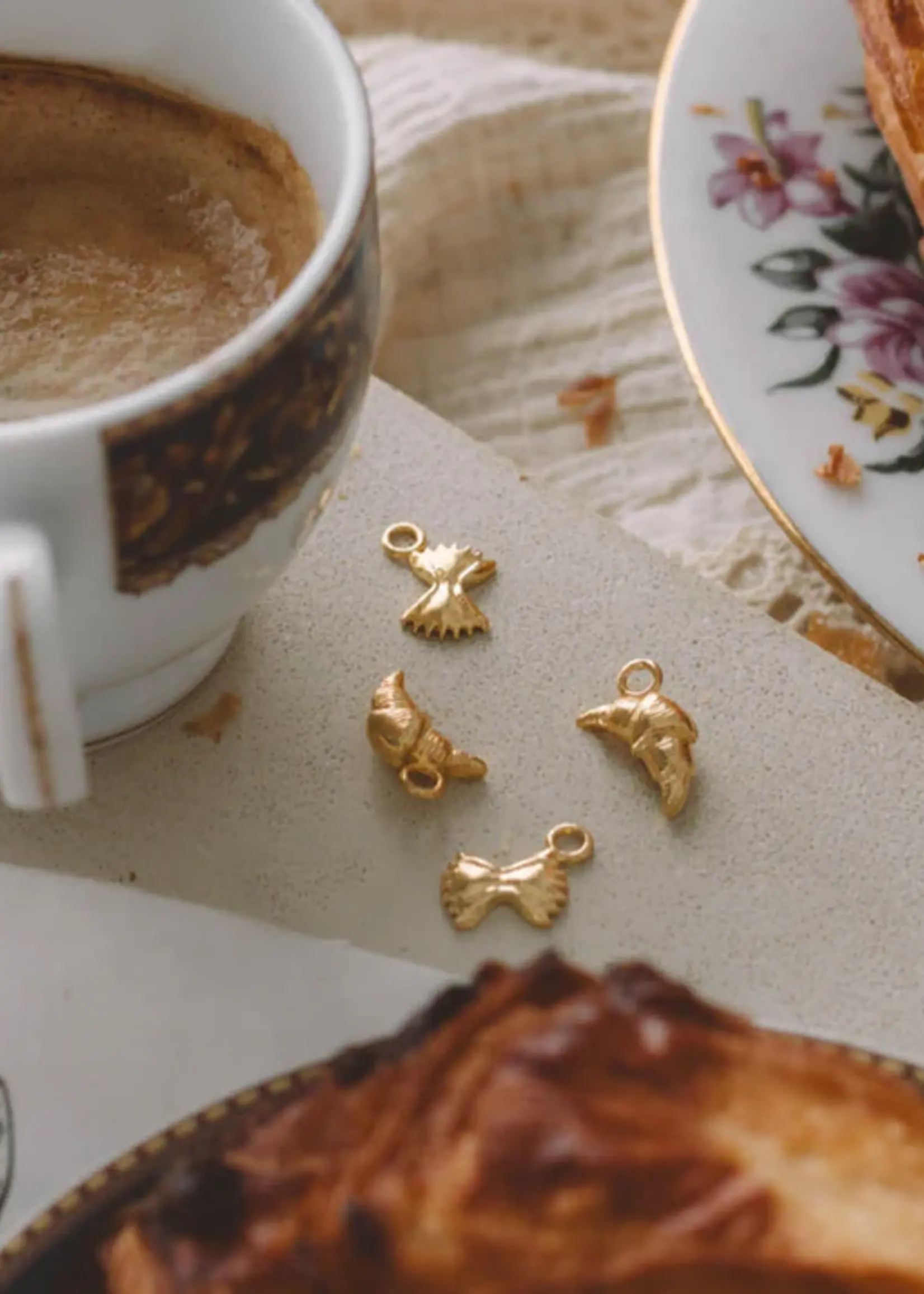 Ken & Jame Breloque Pâte - Argent