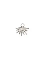 Ken & Jame Charm Half-Sun - Silver