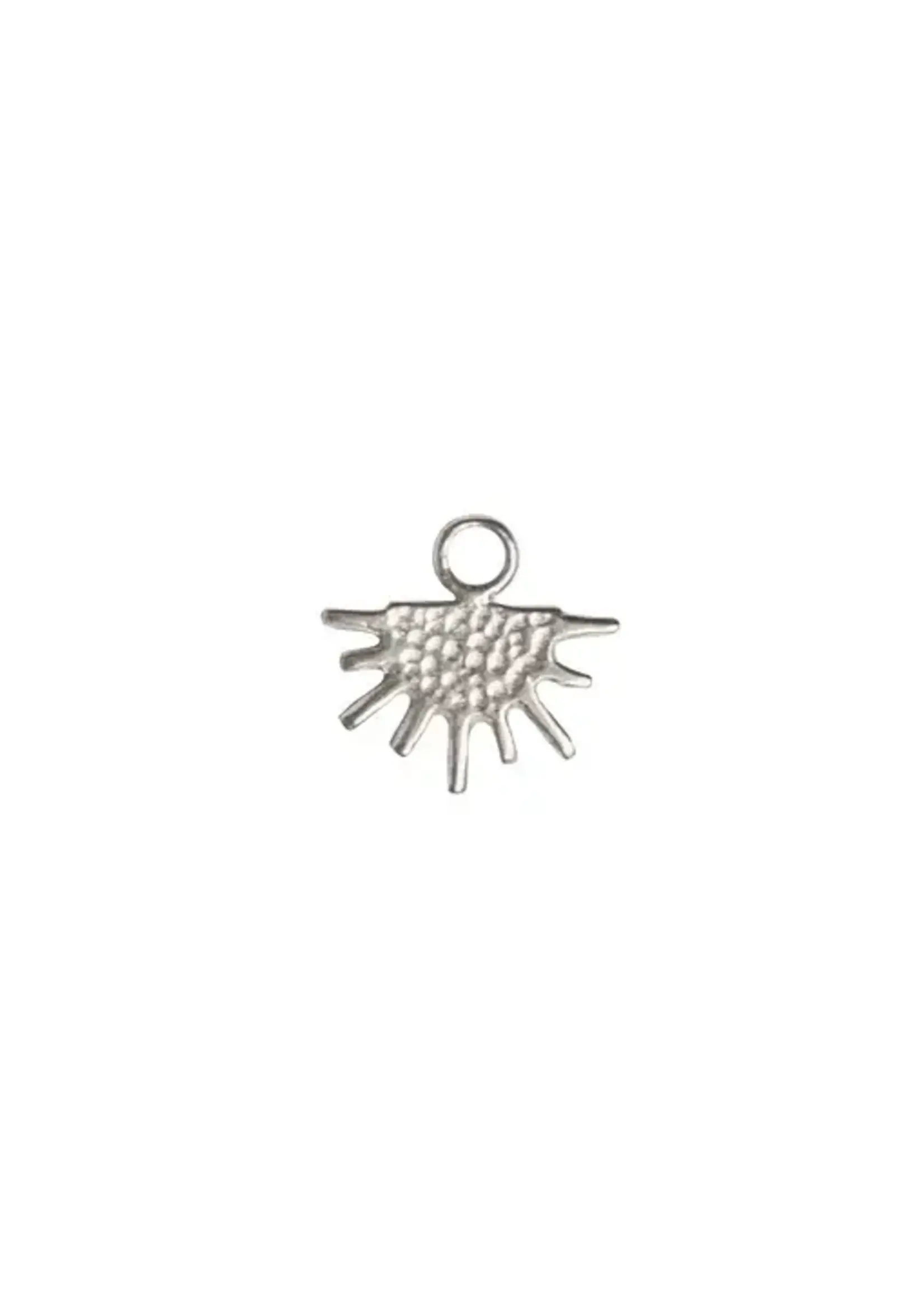 Ken & Jame Charm Half-Sun - Silver