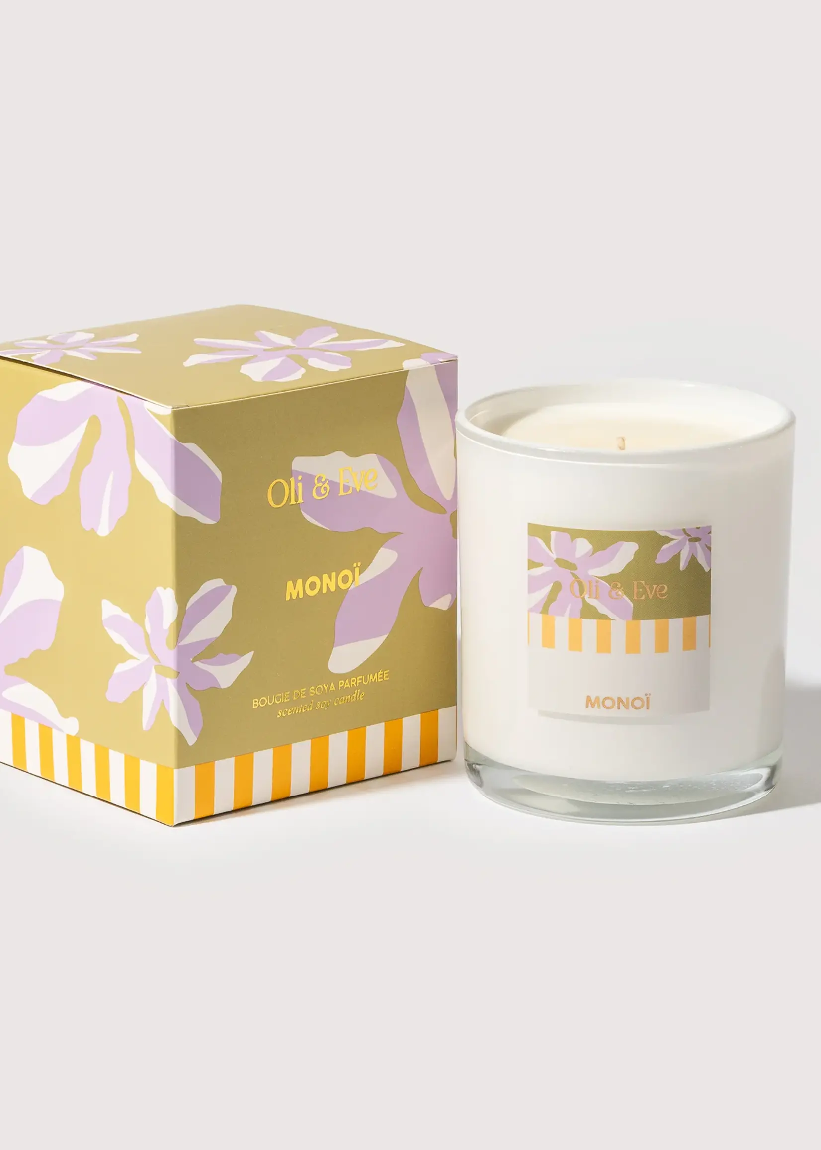 Oli & Eve Bougie parfumée - MONOÏ 9 oz