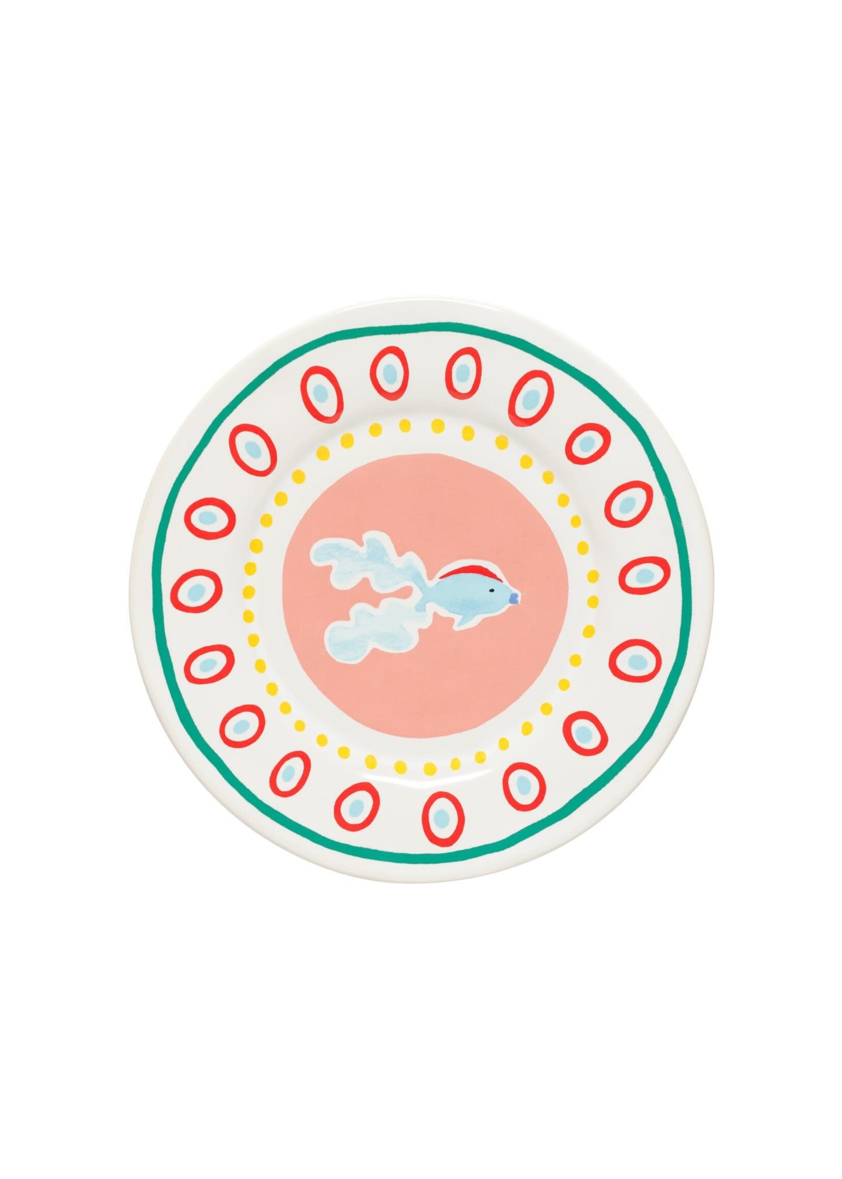 Costa Nova Summer Bliss Salad/Dessert Plate - Guppy