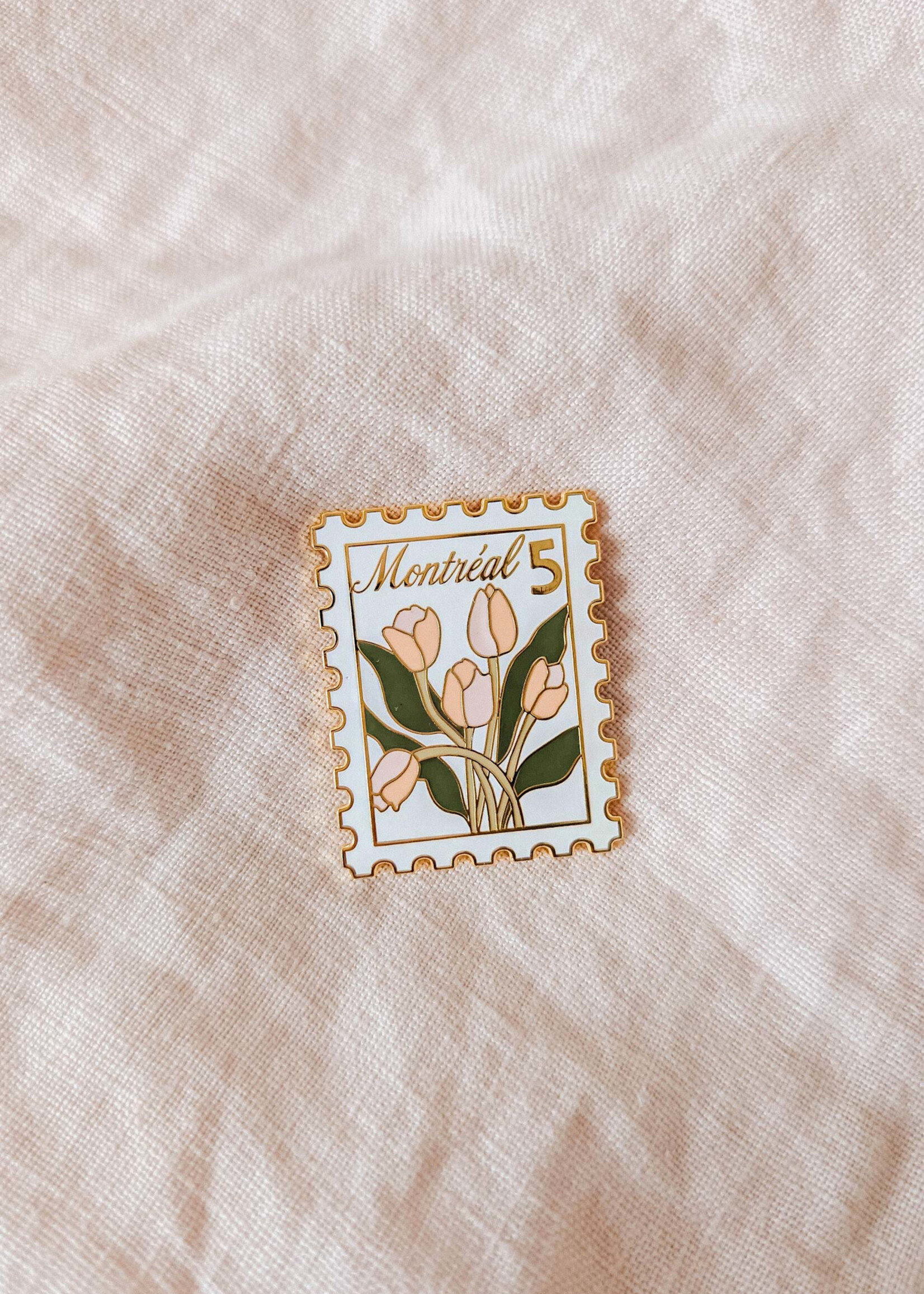 Montréal Stamp - Enamel Pin