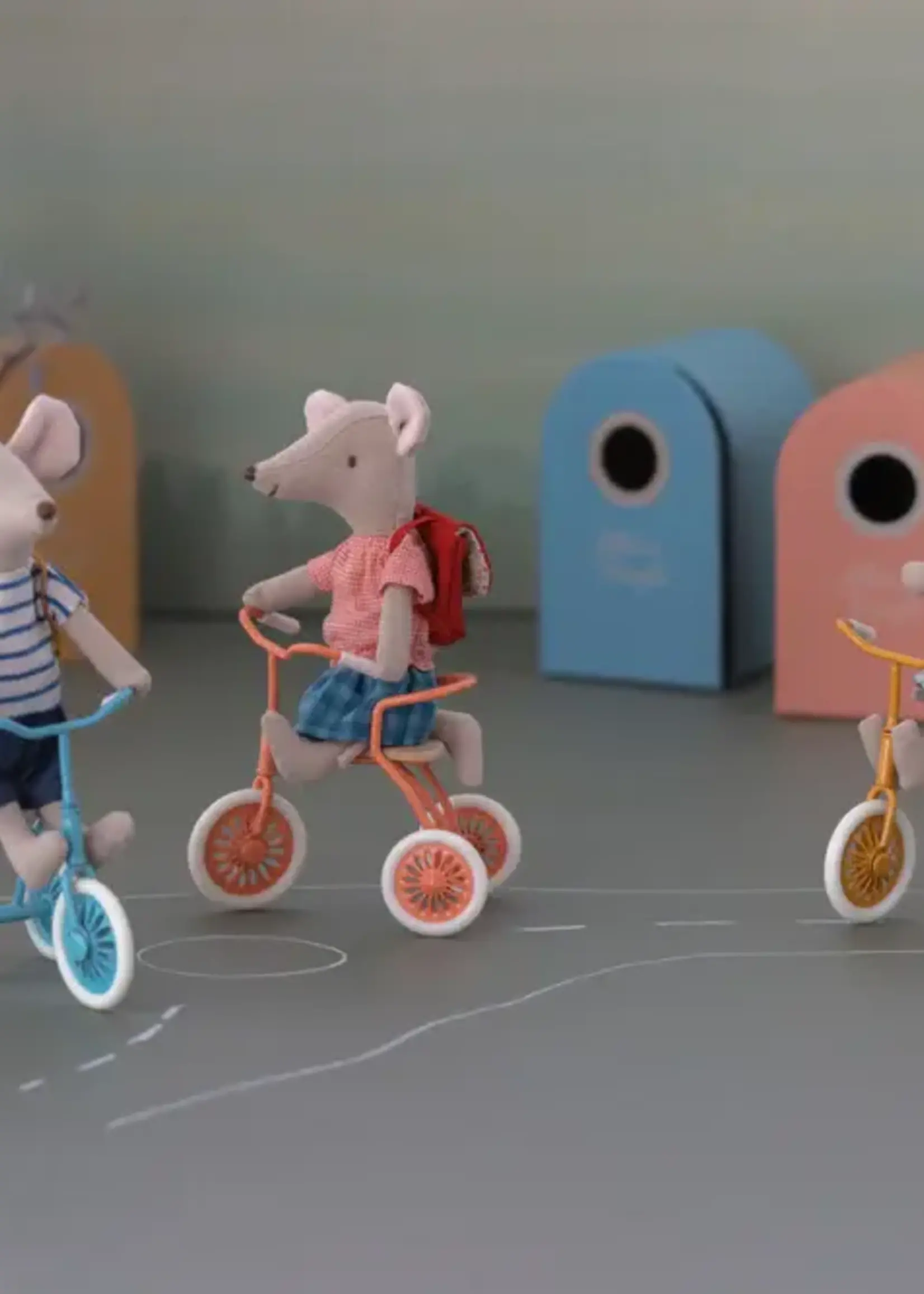Tricycle Mouse, Big Sister - Red