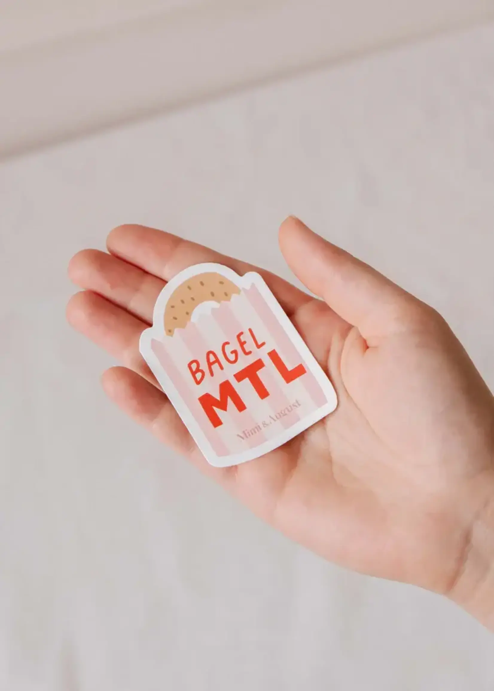 Bagel MTL - Vinyl Sticker