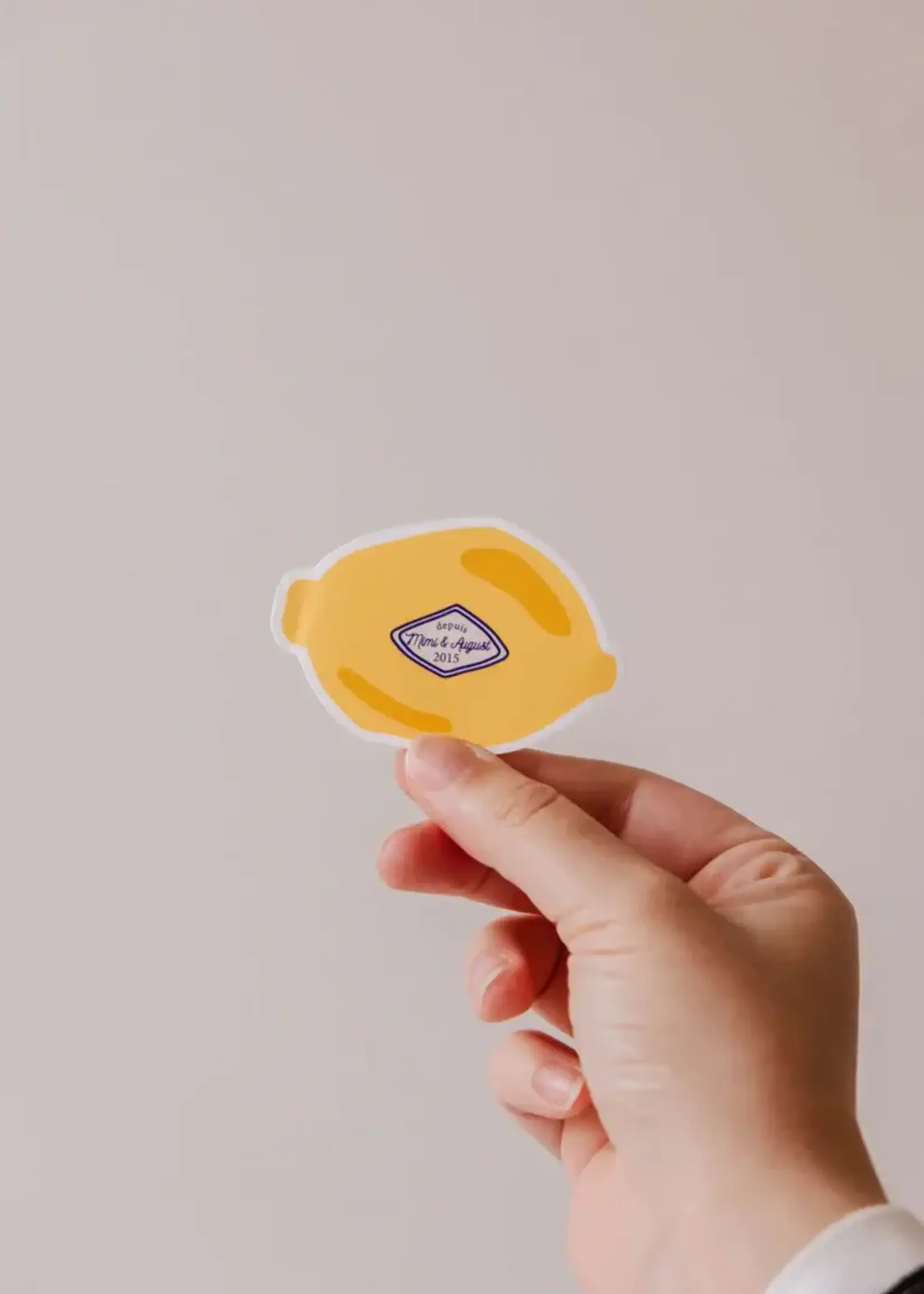 Lemon - Vinyl Sticker