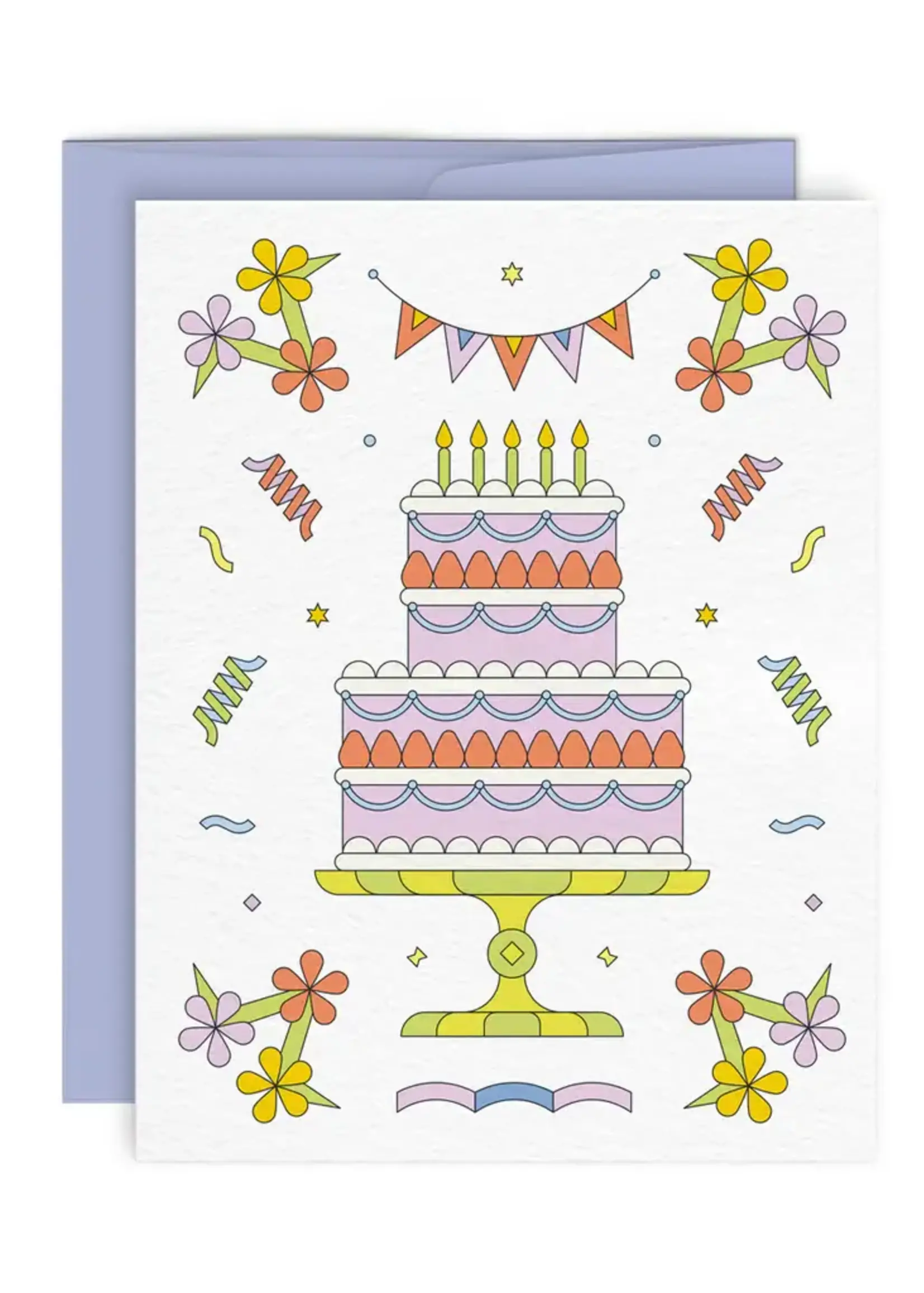 Paperole Carte de Souhaits - Jour de Fête