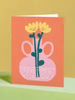 Paperole Carte de Souhaits - Tulipes