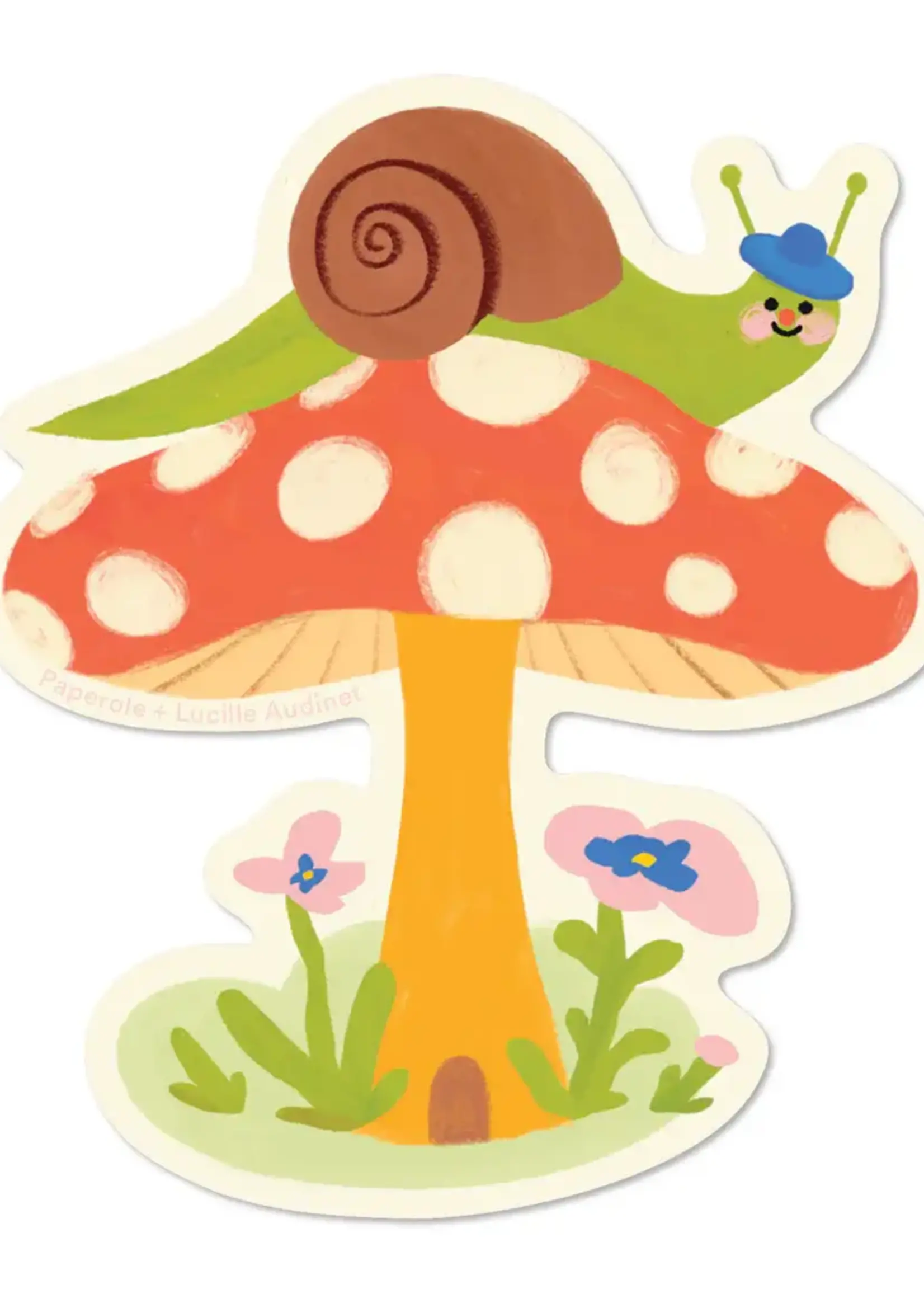 Paperole Vinyl Sticker - Escargot