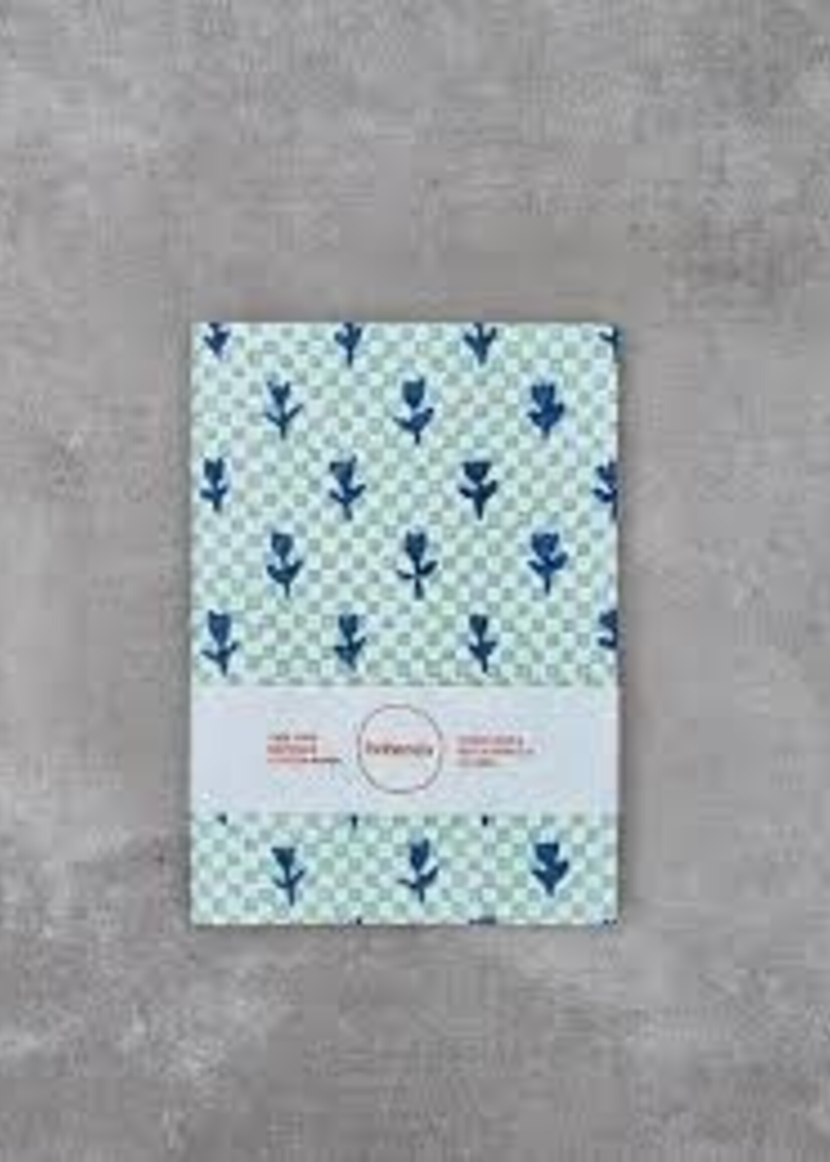 Tulip Check Notebook