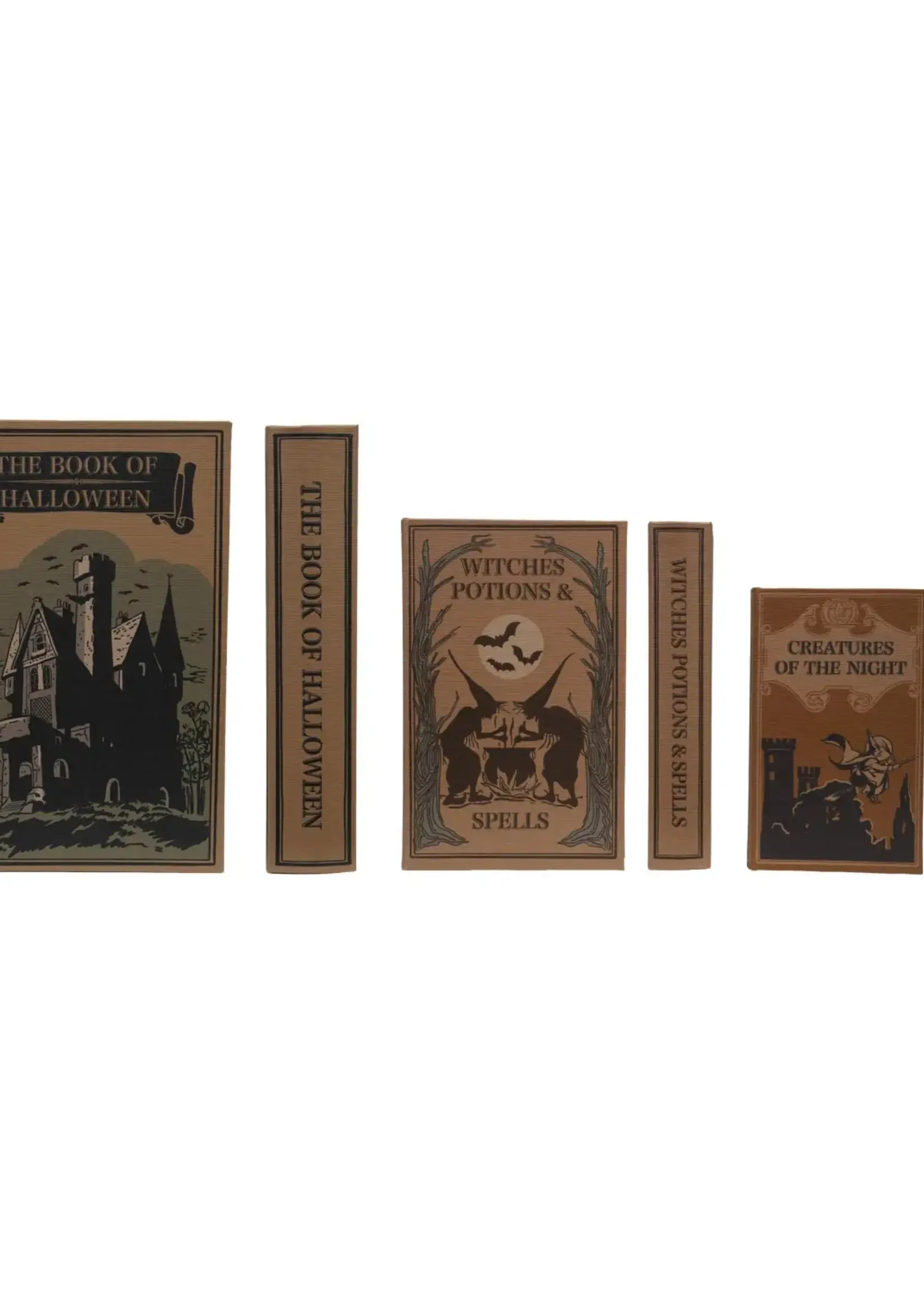 Halloween Themed Book Storage Boxes - Set of 3