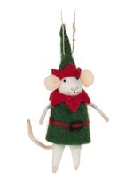 Elf Costume Mouse Ornament
