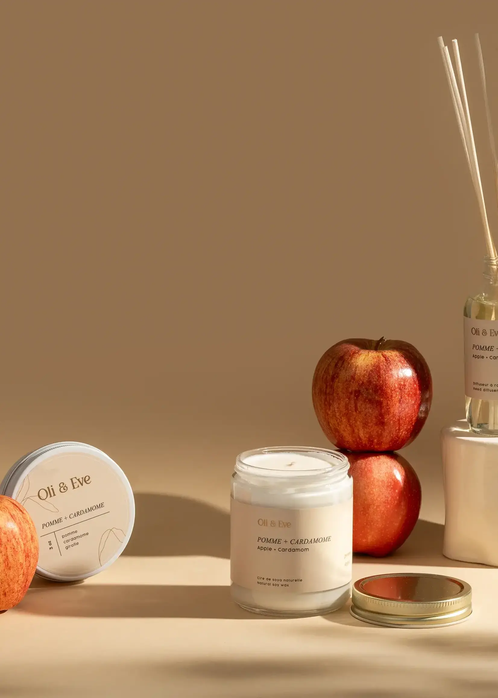Oli & Eve Reed Diffuser - Apple + Cardamom