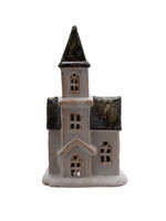 Stoneware House White & Black