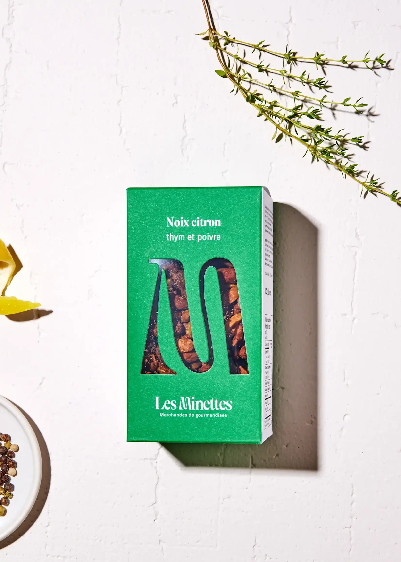 Les Minettes Noix Grillées Citron, Thym et Poivre
