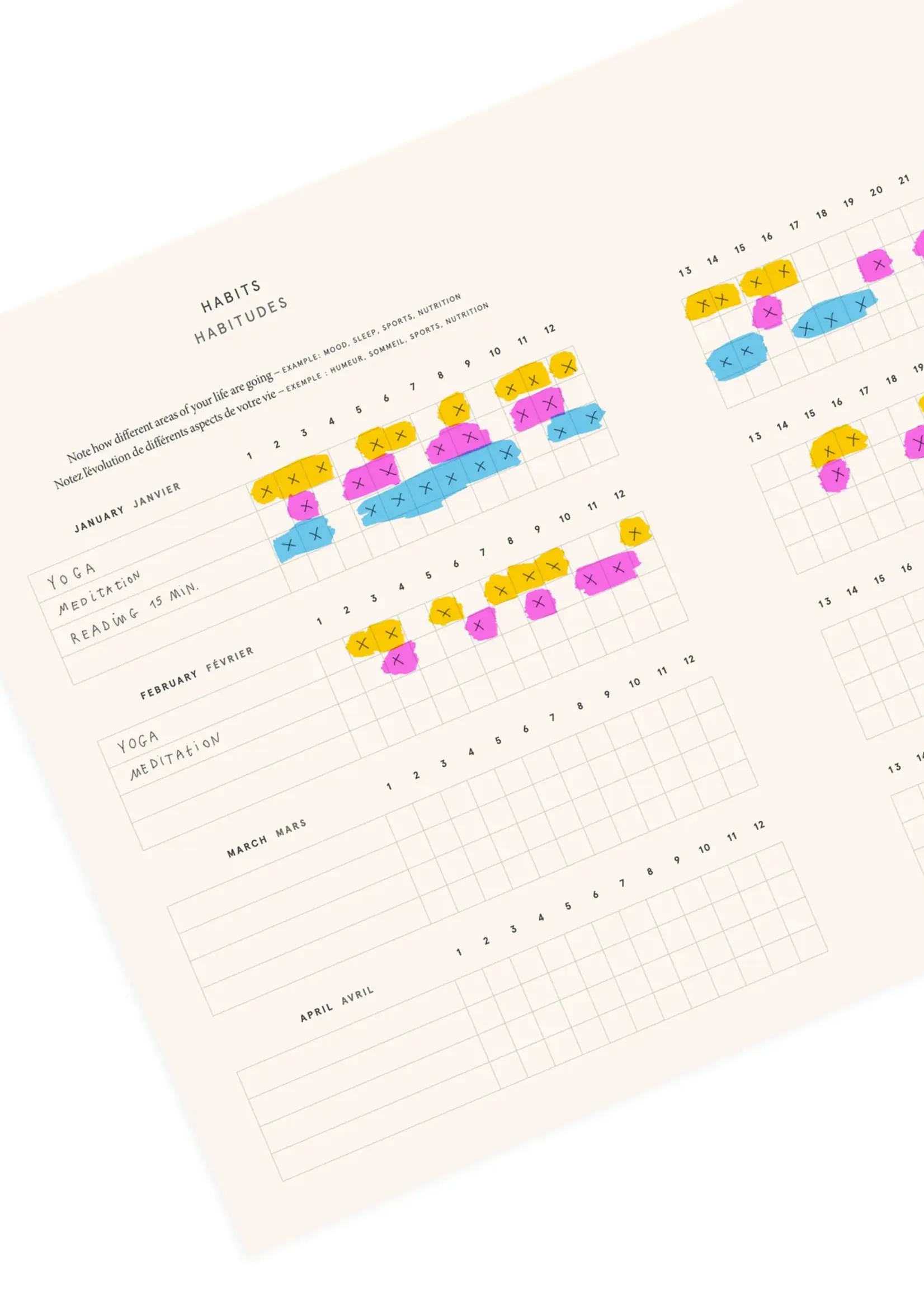 Baltic Club Agenda 2026 Bleu Cendré