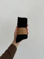 Billy Bamboo Alpaca Cabin Socks - Black