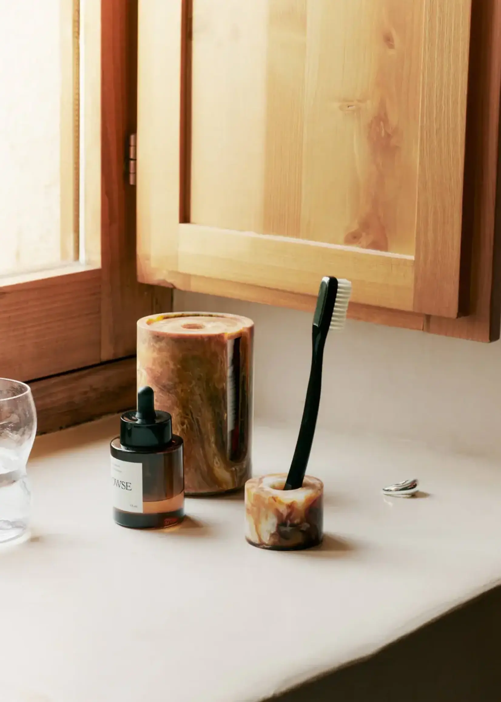 Ferm Living Porte-brosses à Dents Sugar Kelp