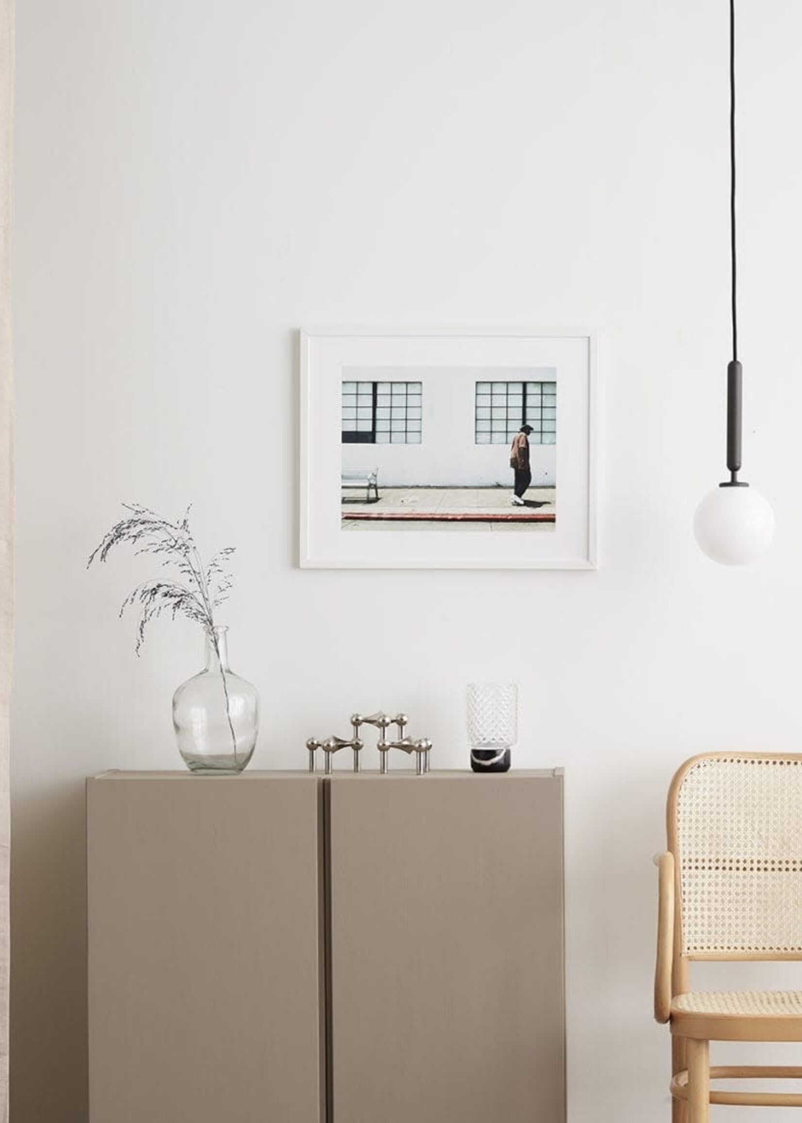 Santa Monica Man by Christina Kayser O. 40x50cm