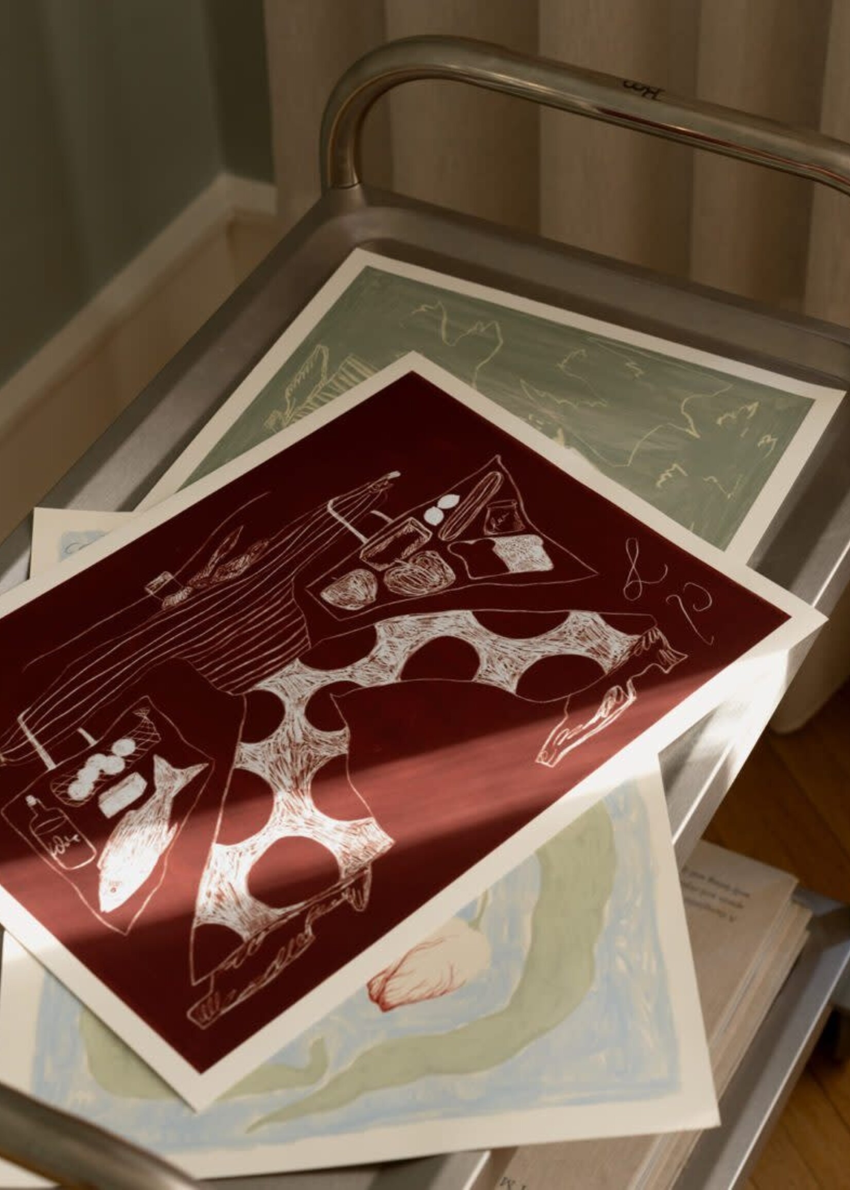 Sam Shopping by Lucia Tuffley