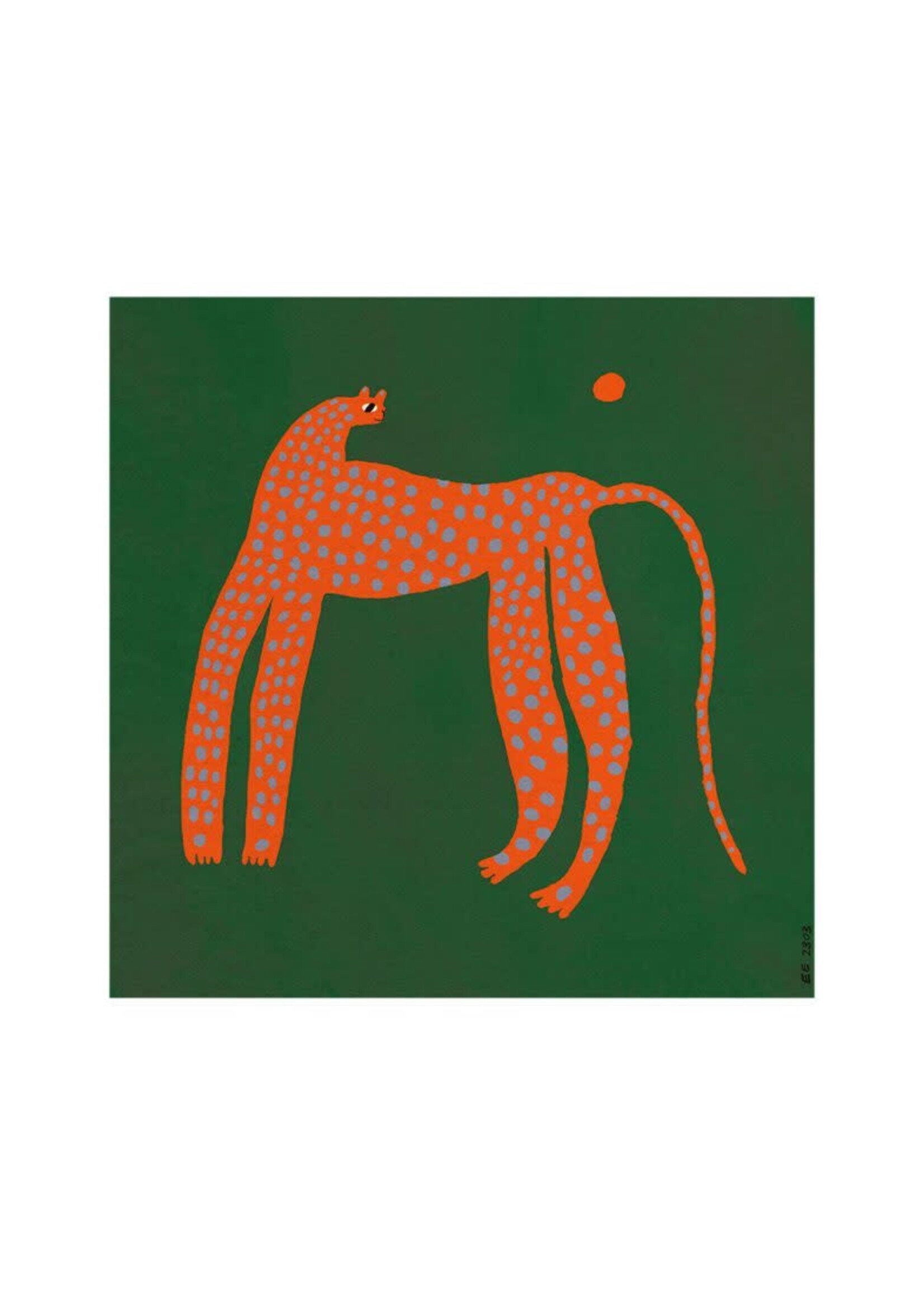 Spotted Panther by Eniko Katalin Eged - 50x70cm